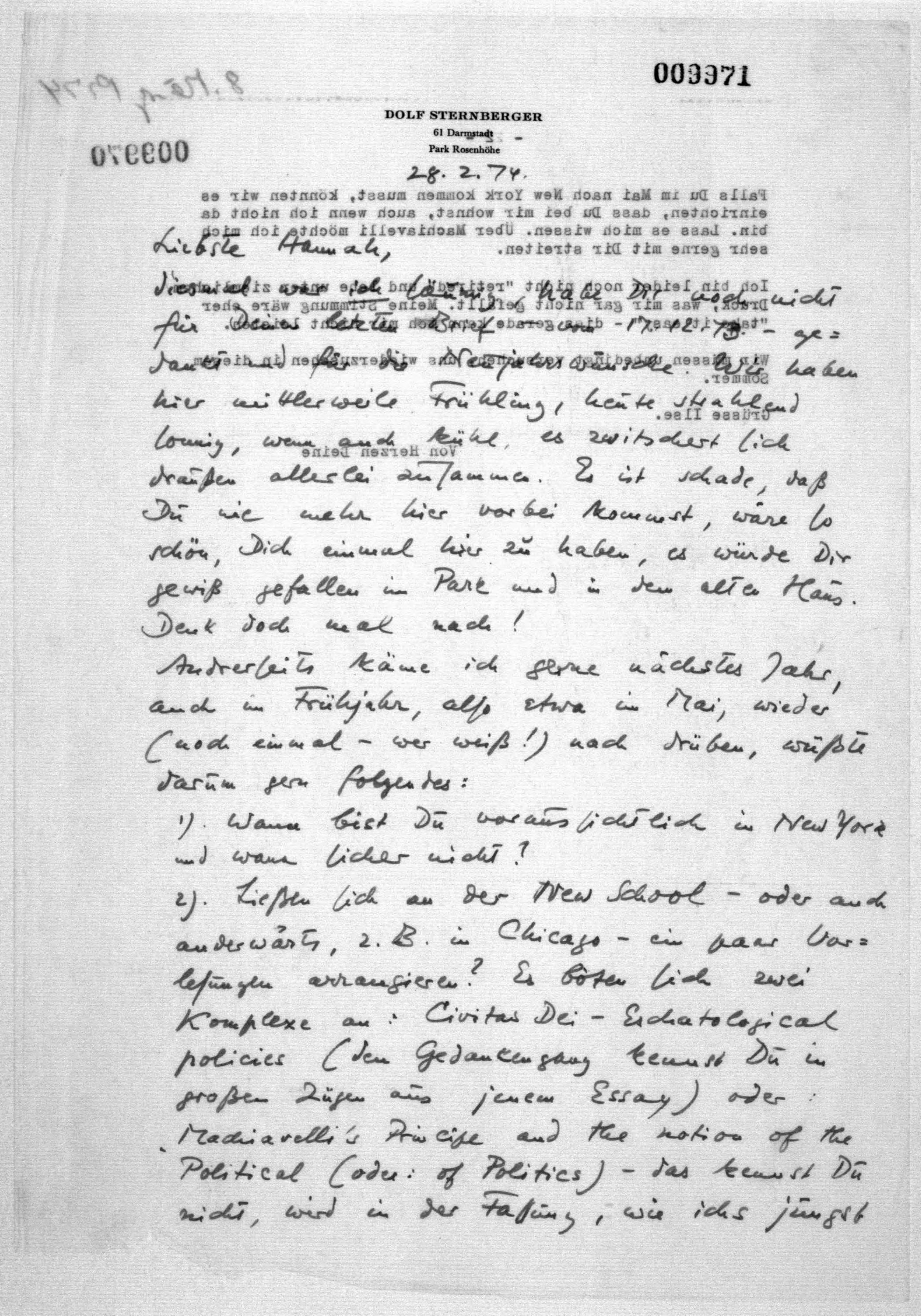 Scanned image of the current content page