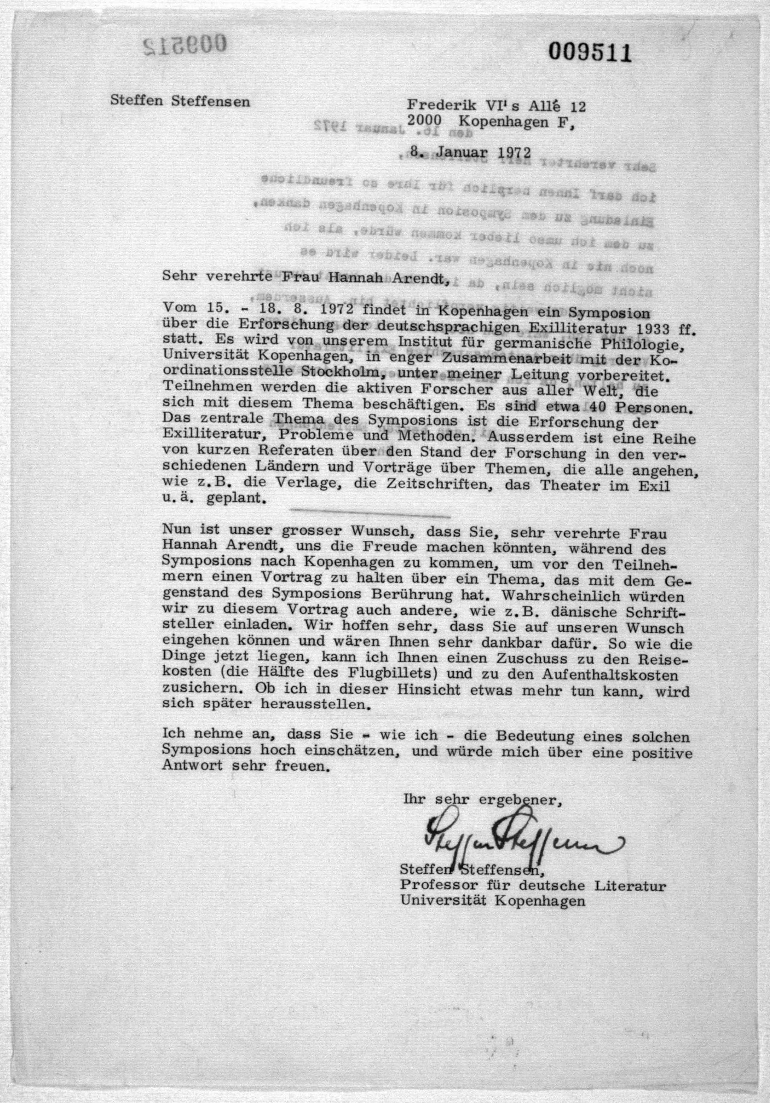 Scanned image of the current content page