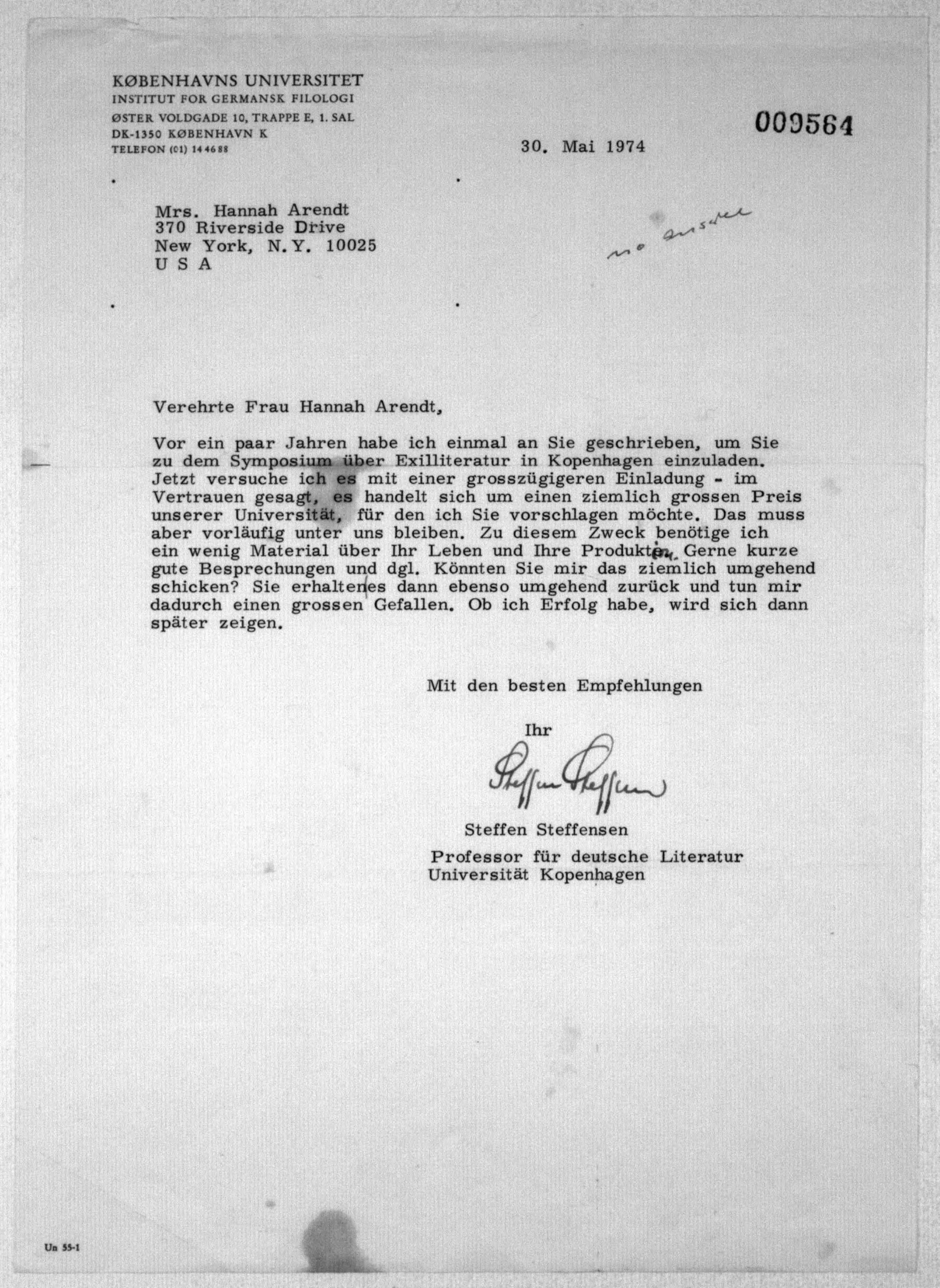 Scanned image of the current content page