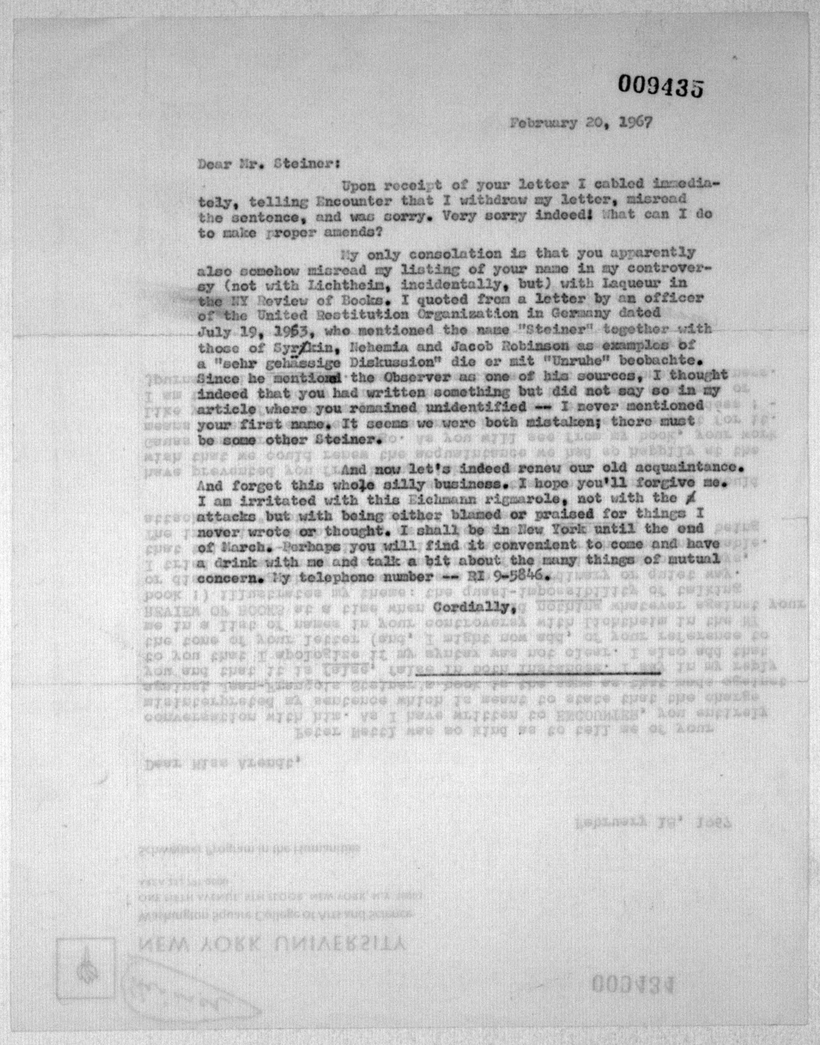 Scanned image of the current content page