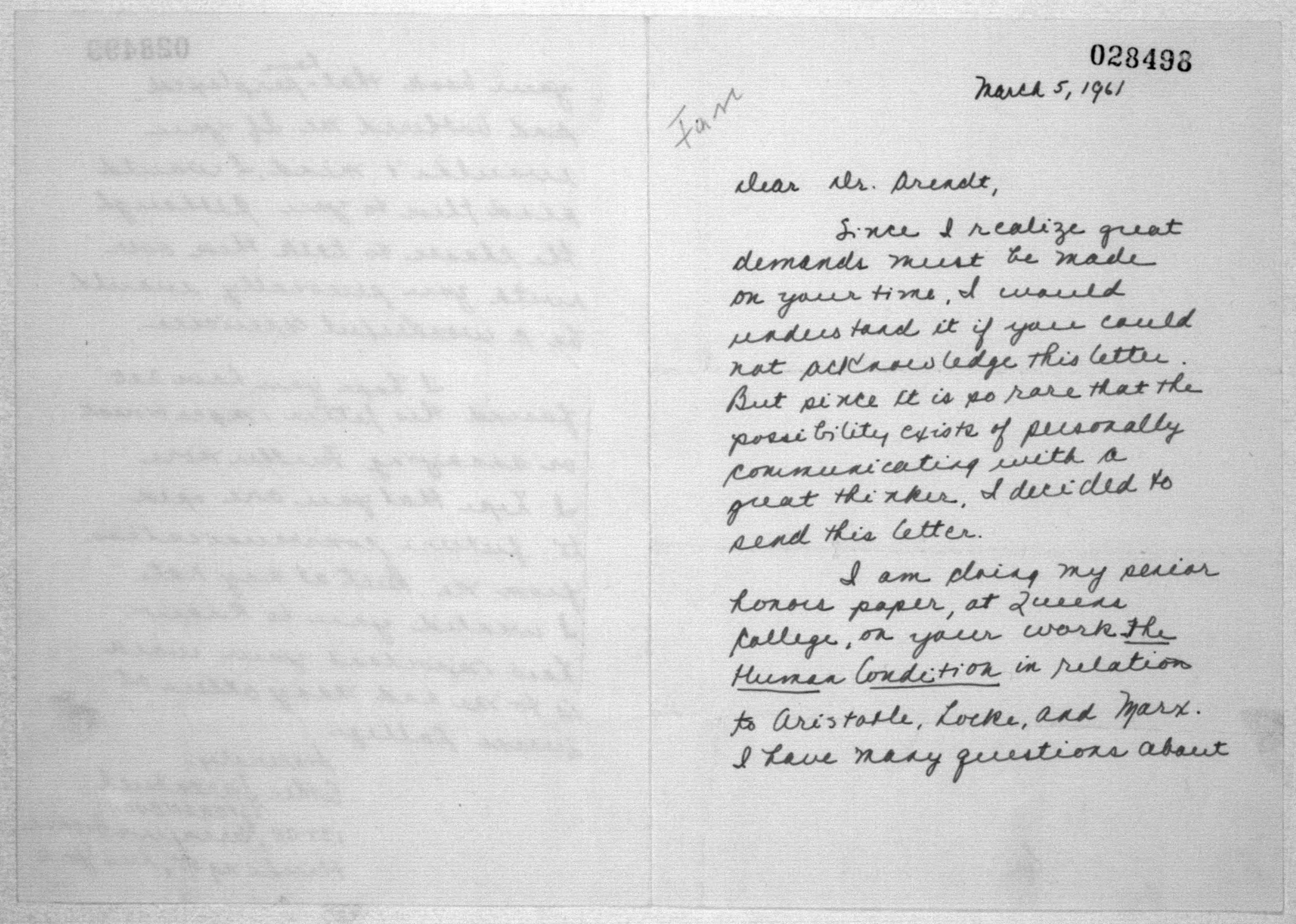 Scanned image of the current content page