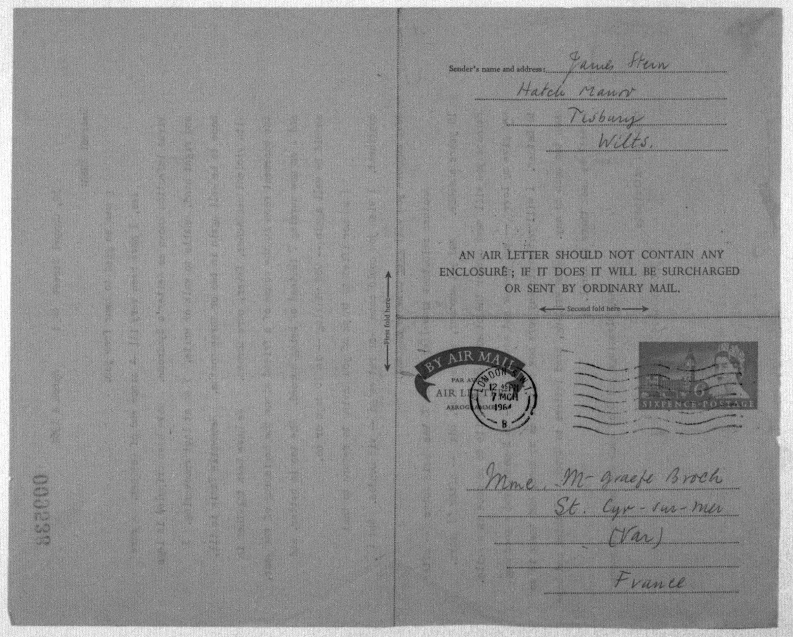 Scanned image of the current content page