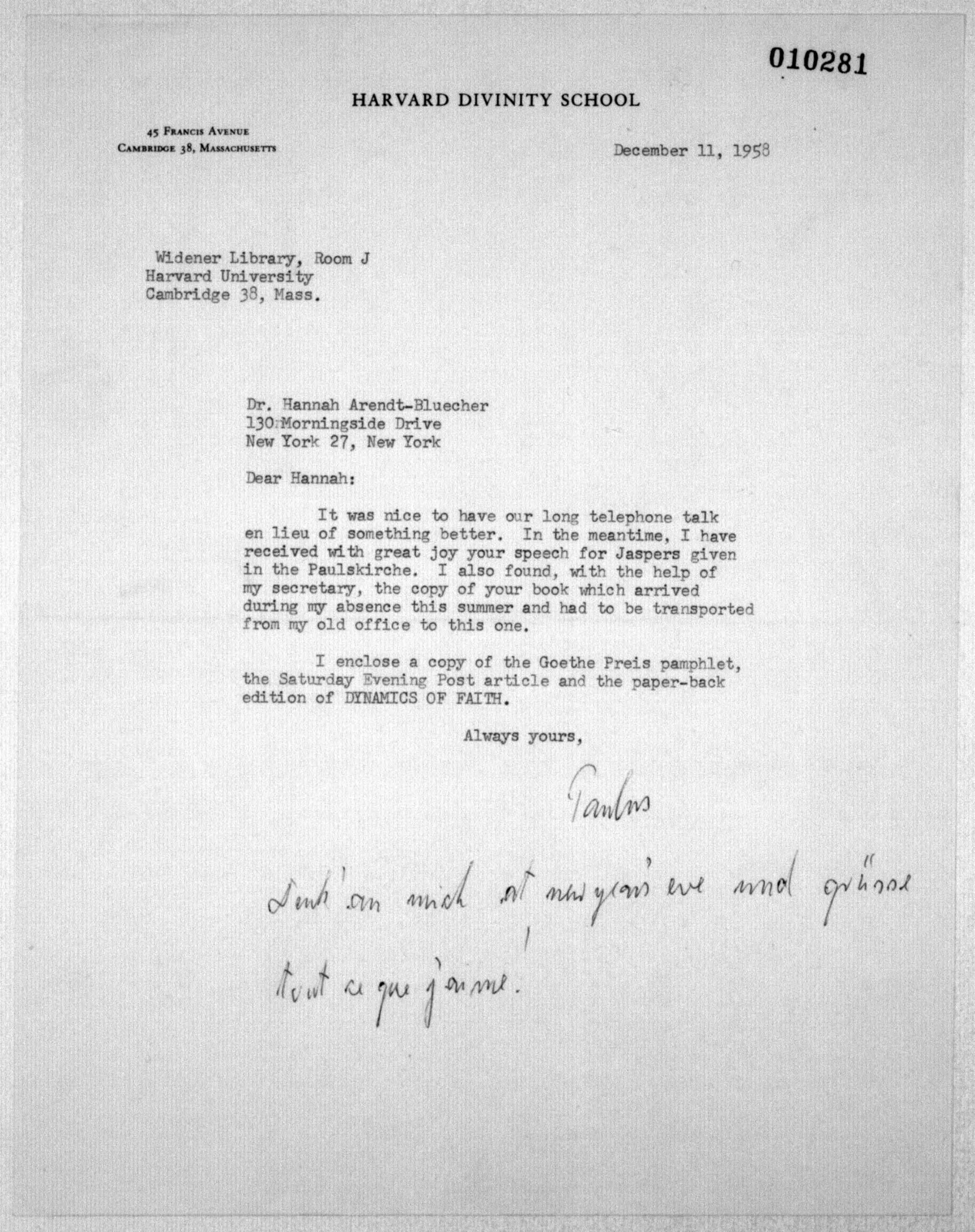 Scanned image of the current content page