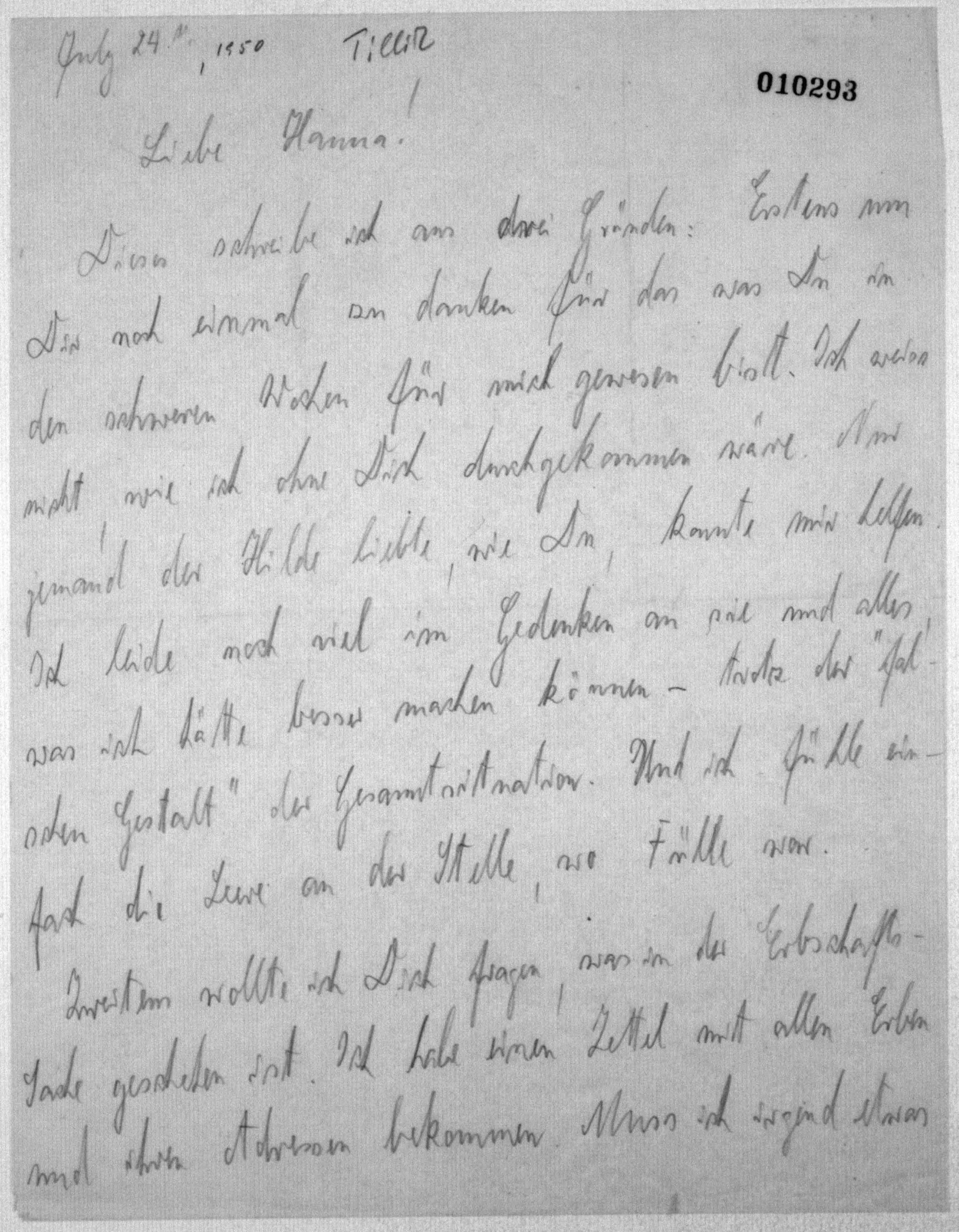 Scanned image of the current content page