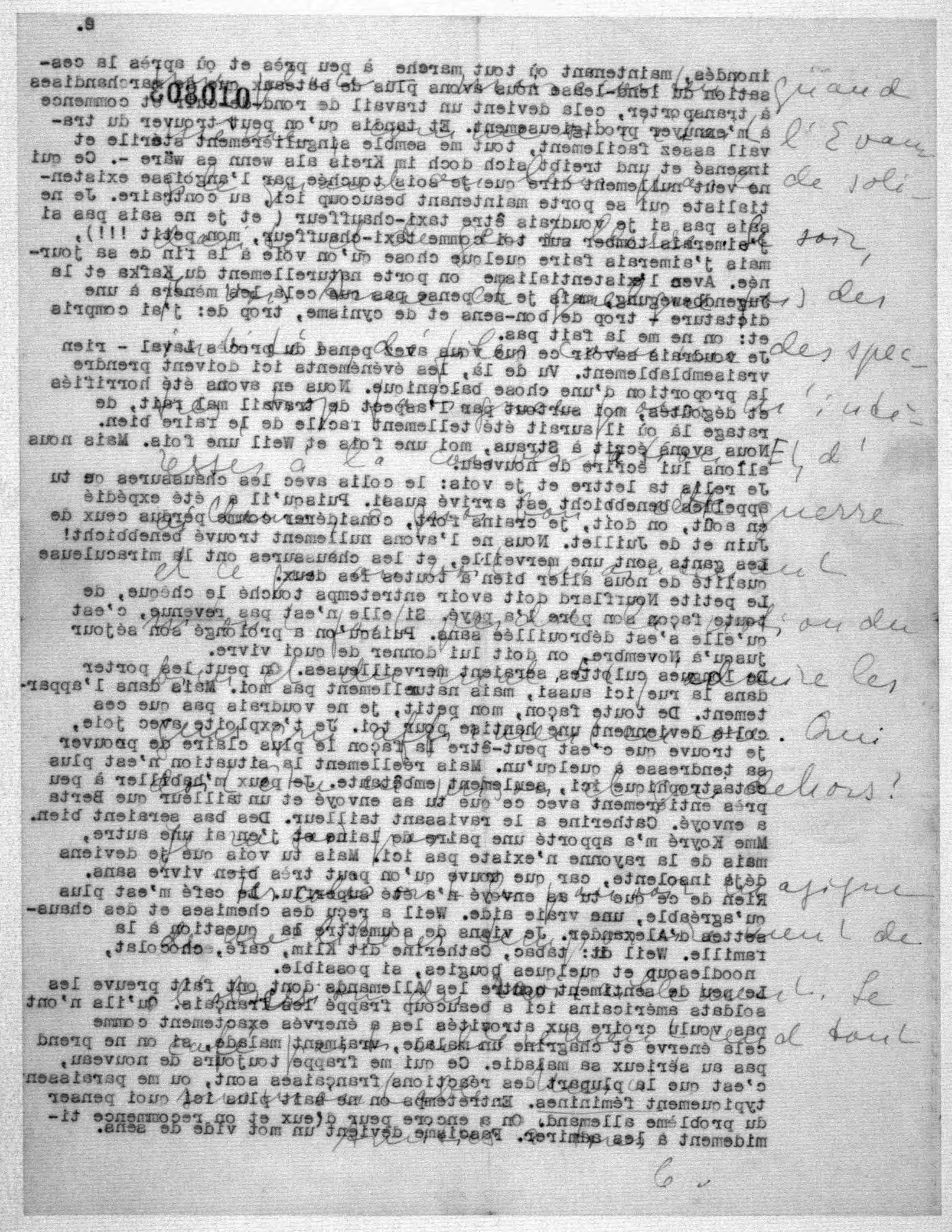 Scanned image of the current content page