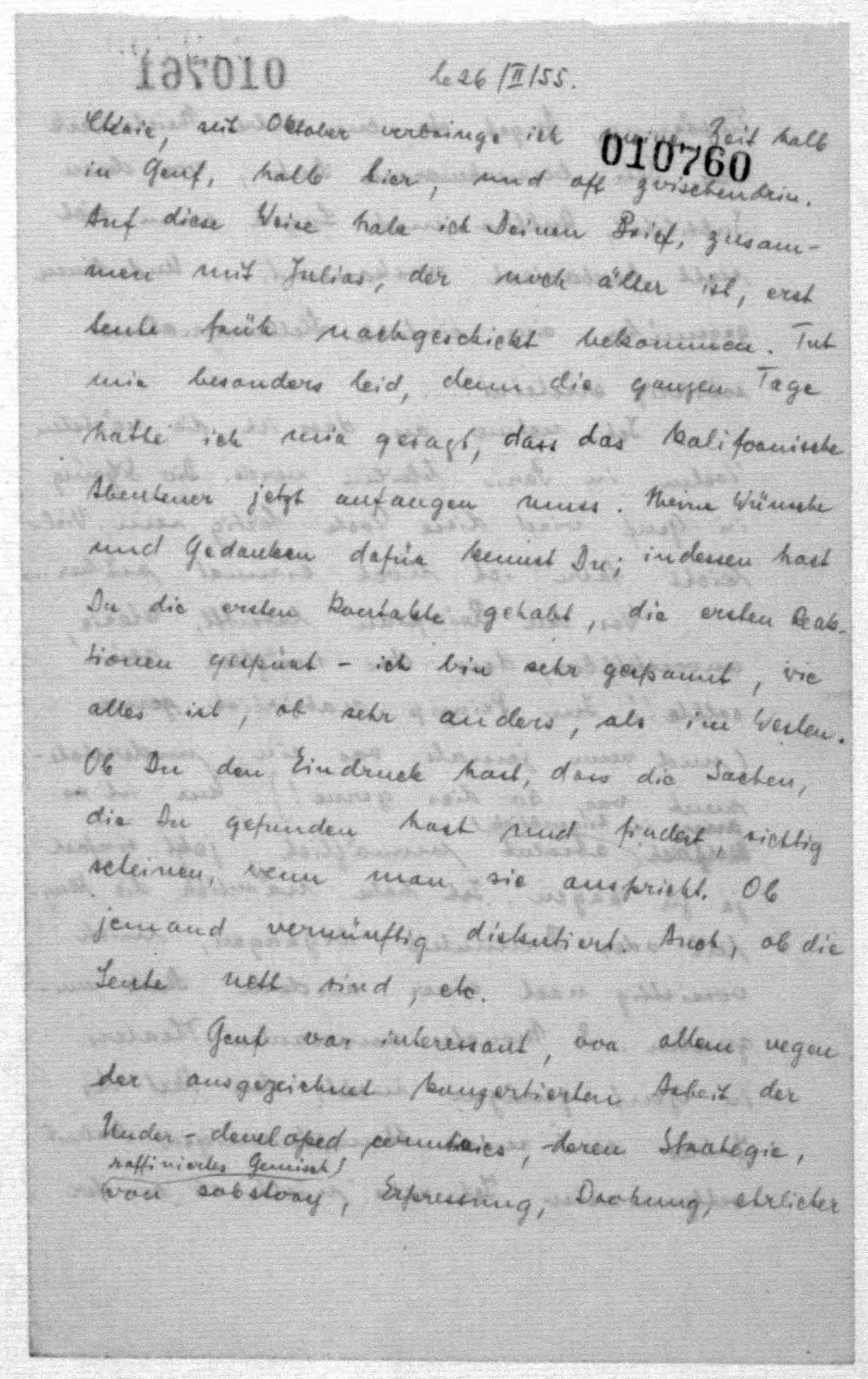 Scanned image of the current content page