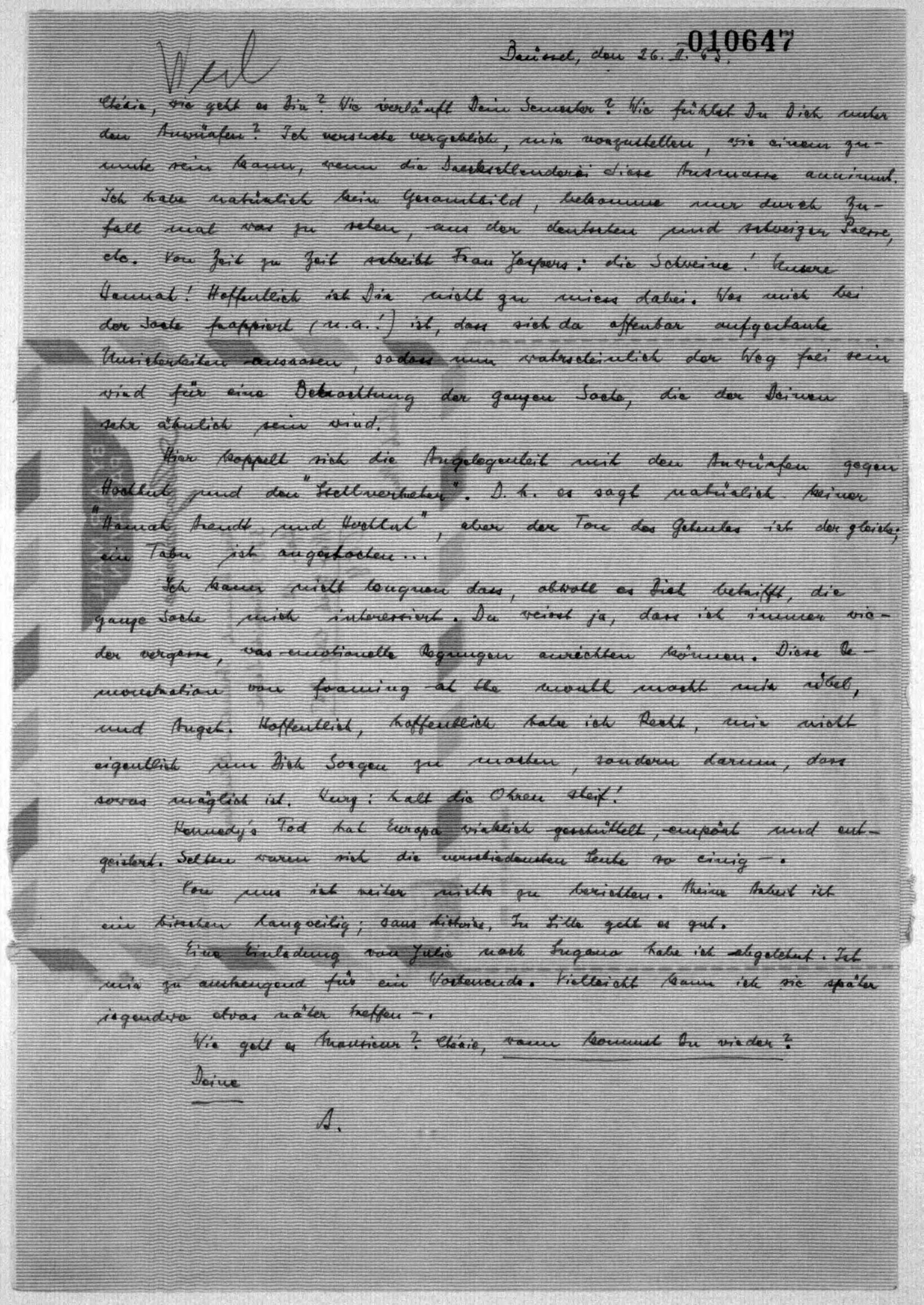 Scanned image of the current content page