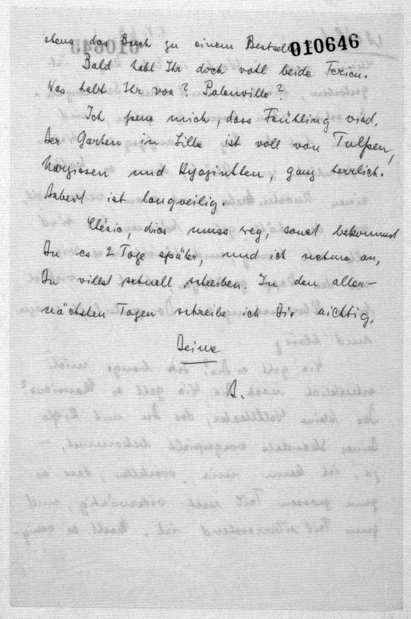 Scanned image of the current content page