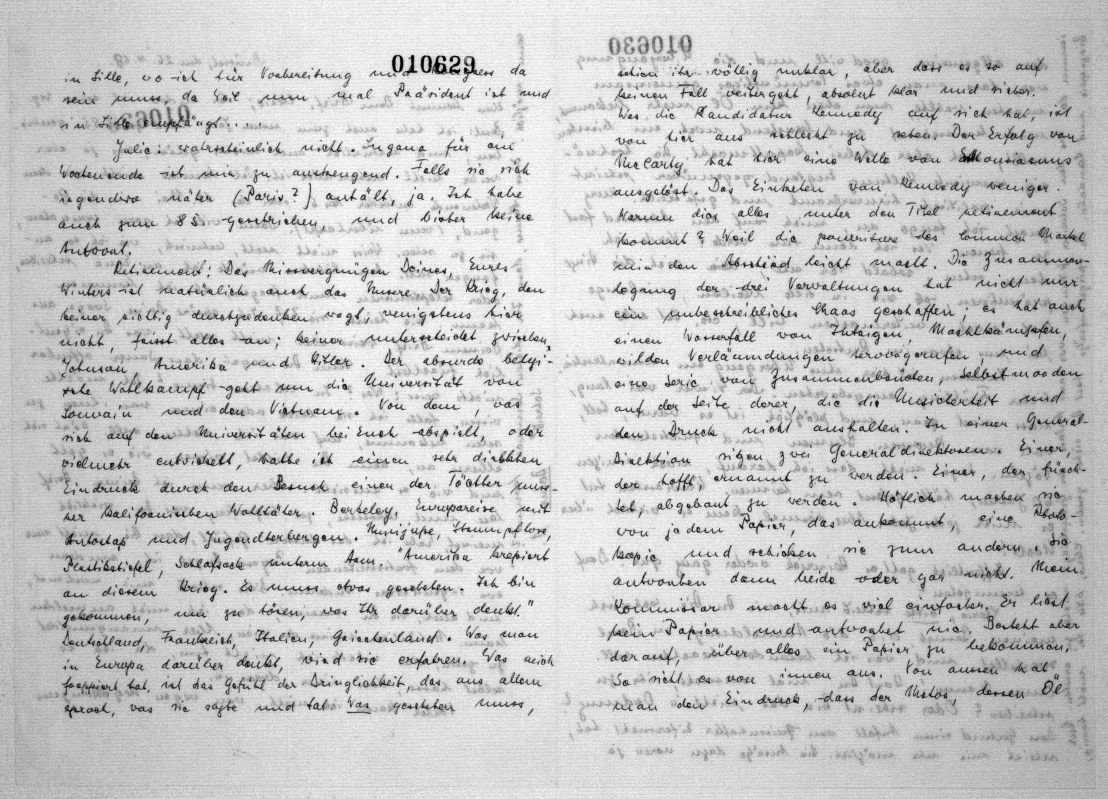 Scanned image of the current content page