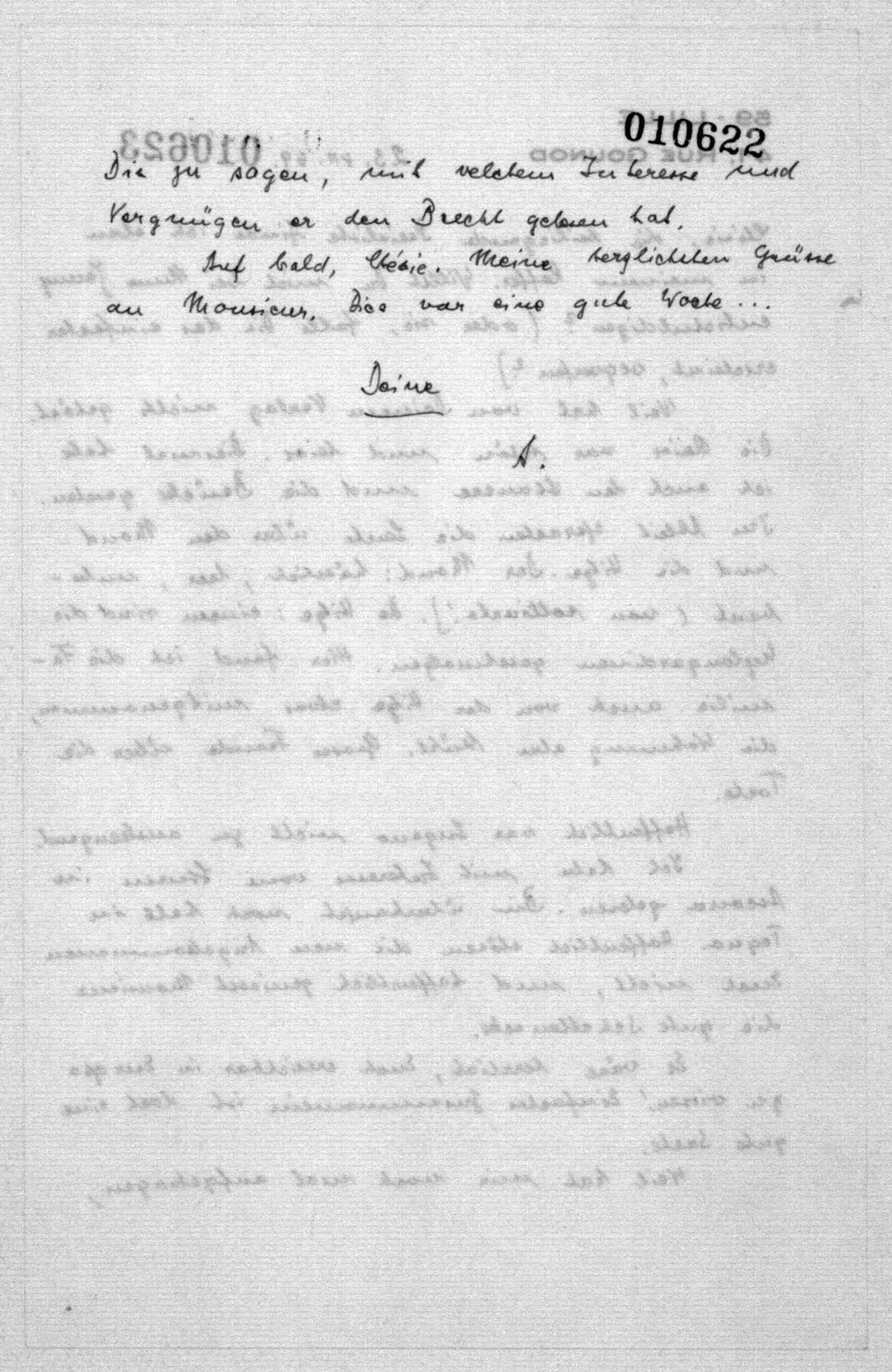 Scanned image of the current content page