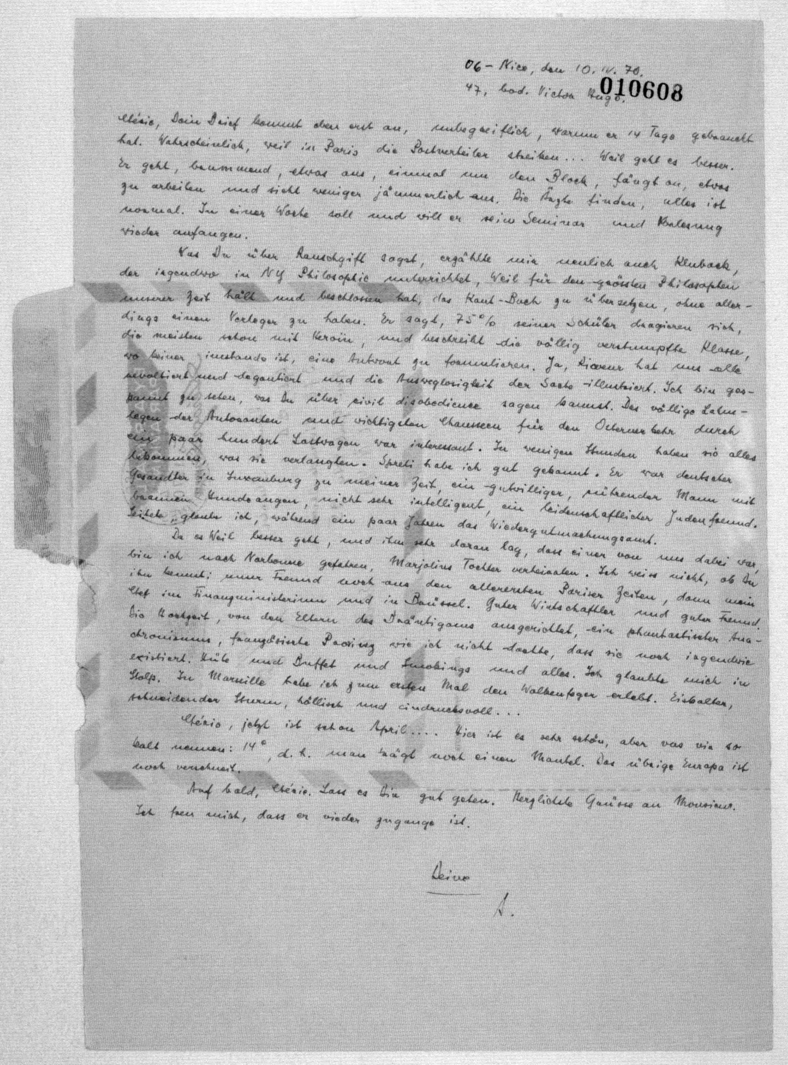 Scanned image of the current content page