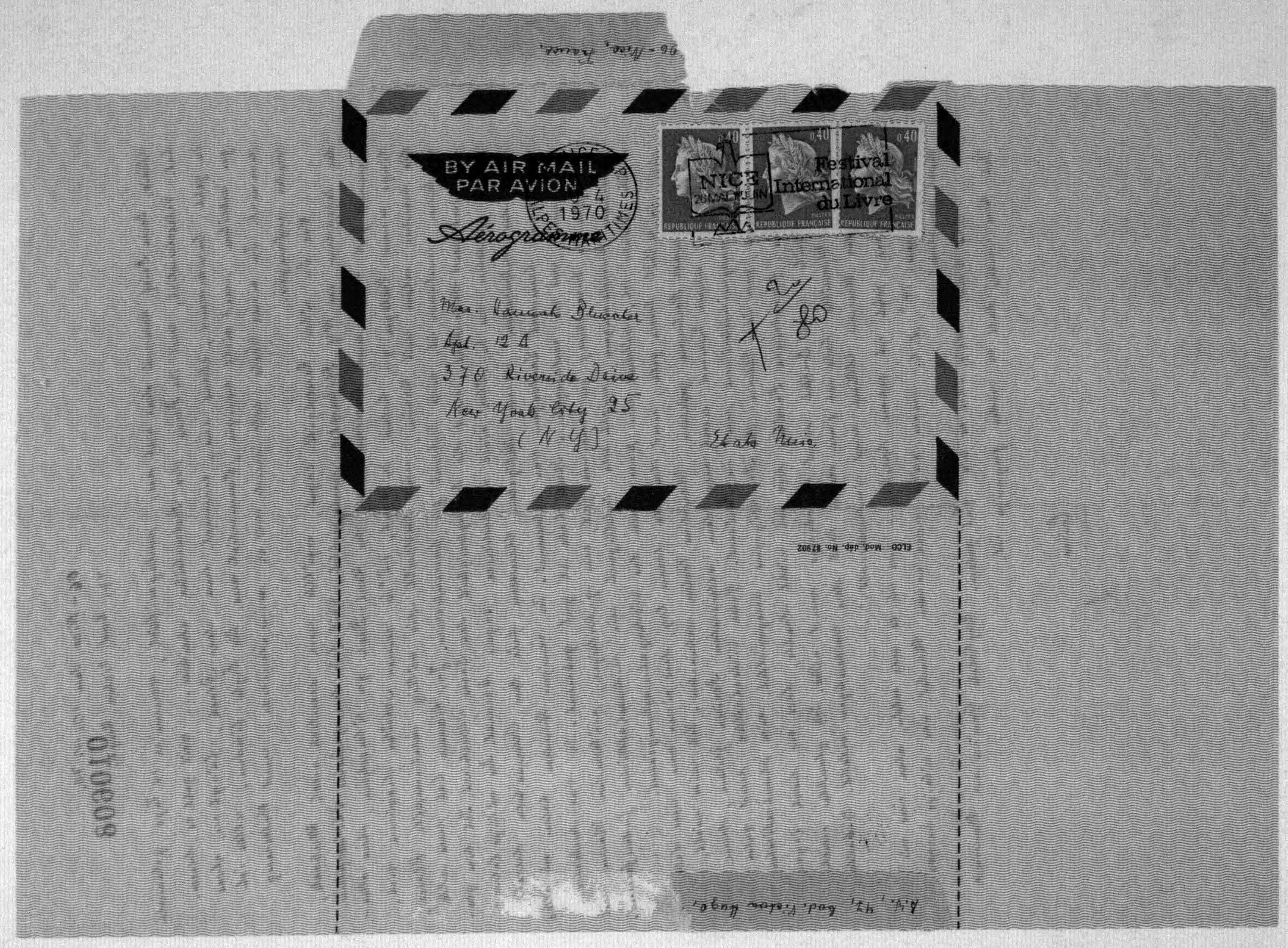 Scanned image of the current content page