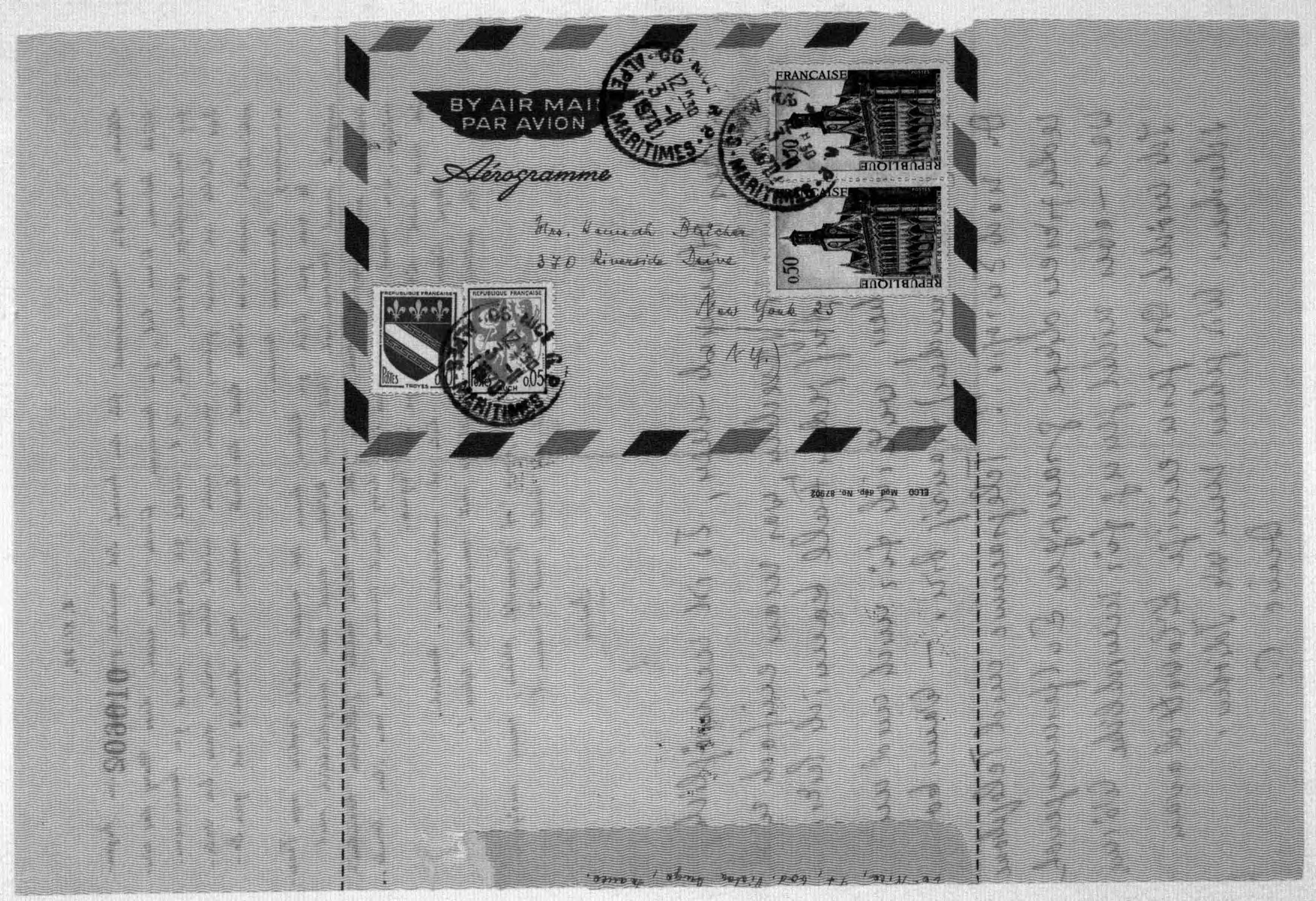 Scanned image of the current content page