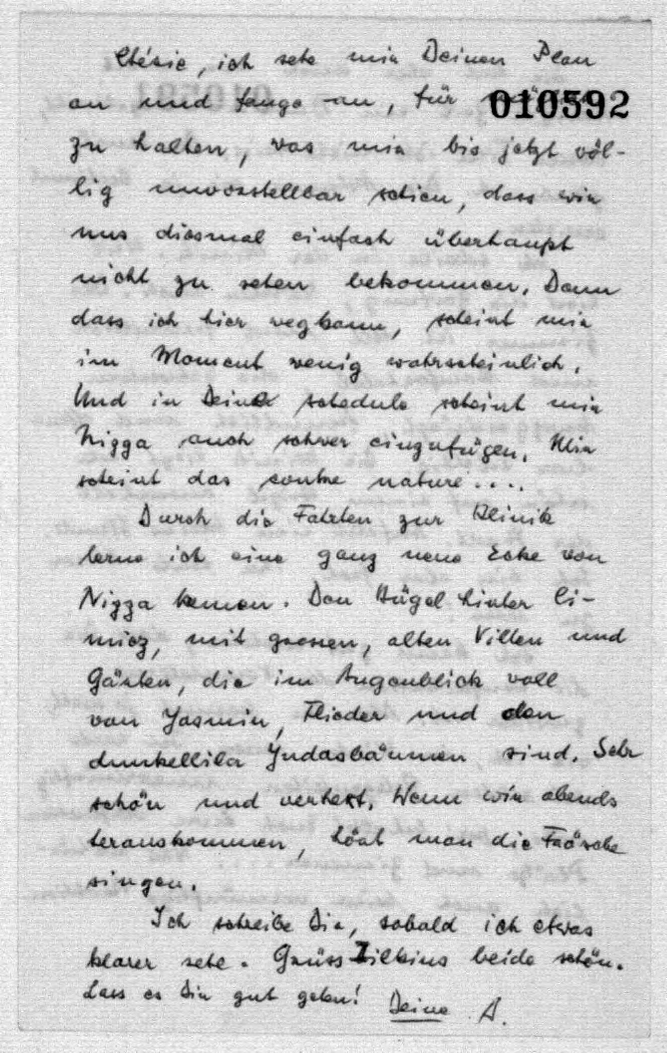 Scanned image of the current content page