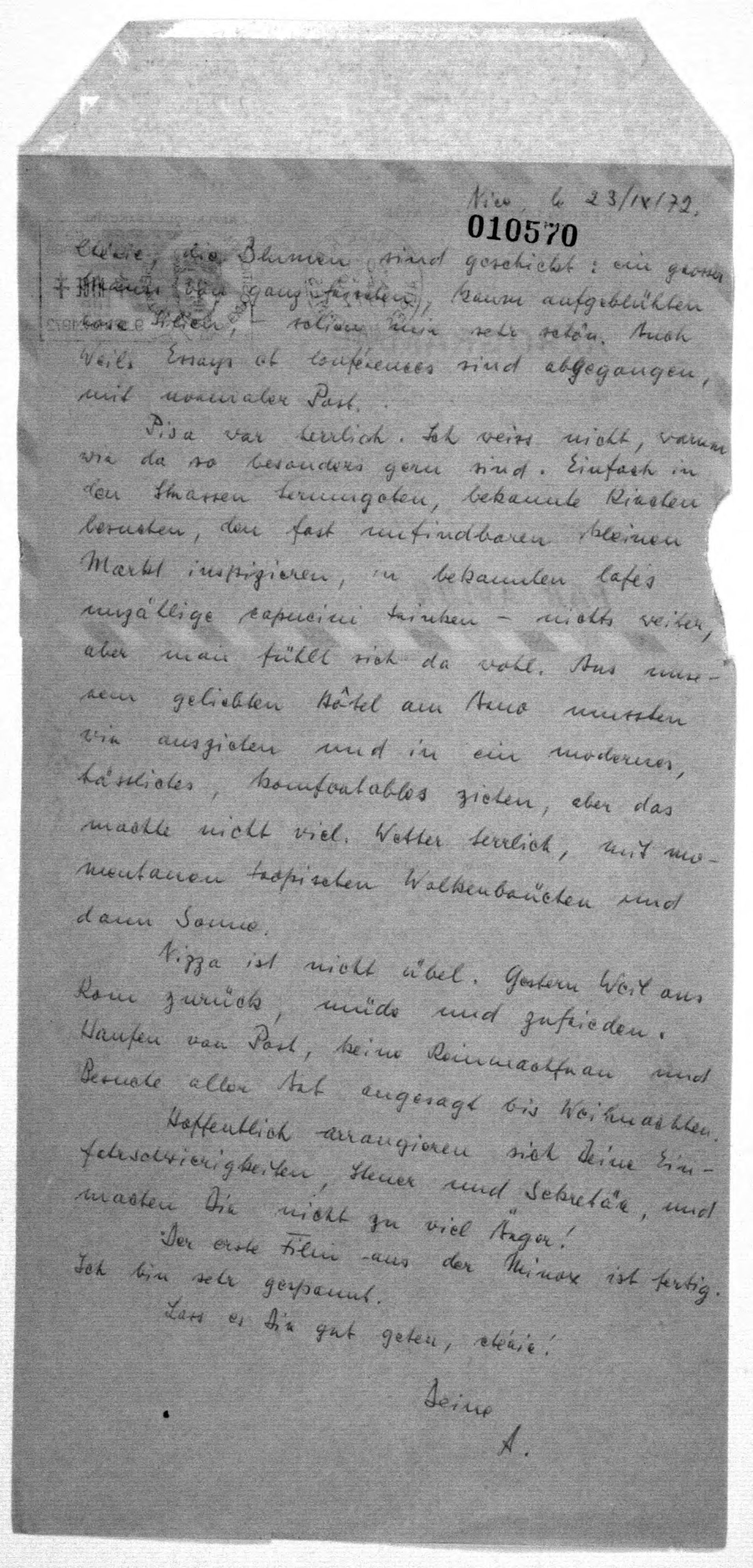 Scanned image of the current content page