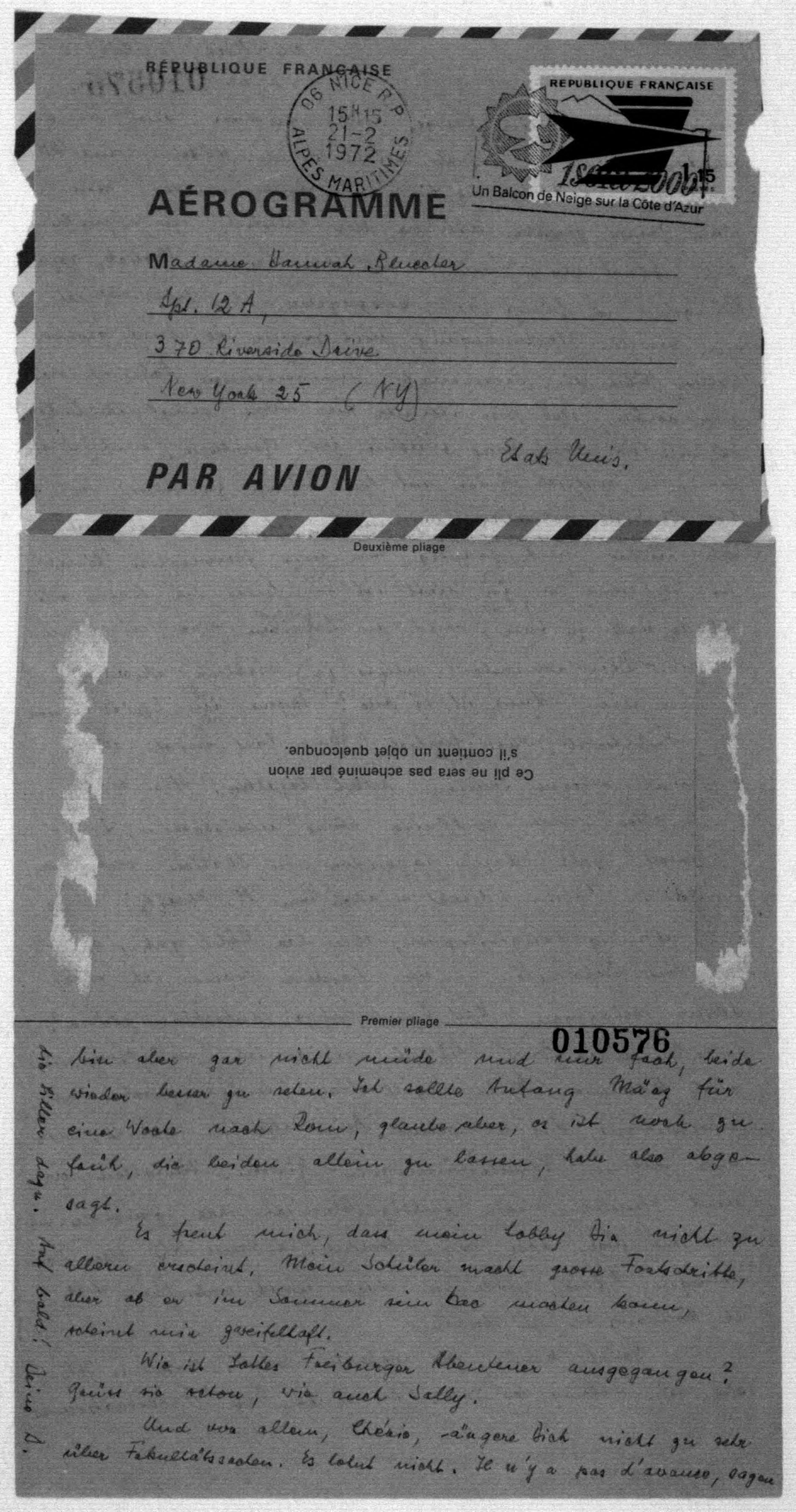 Scanned image of the current content page