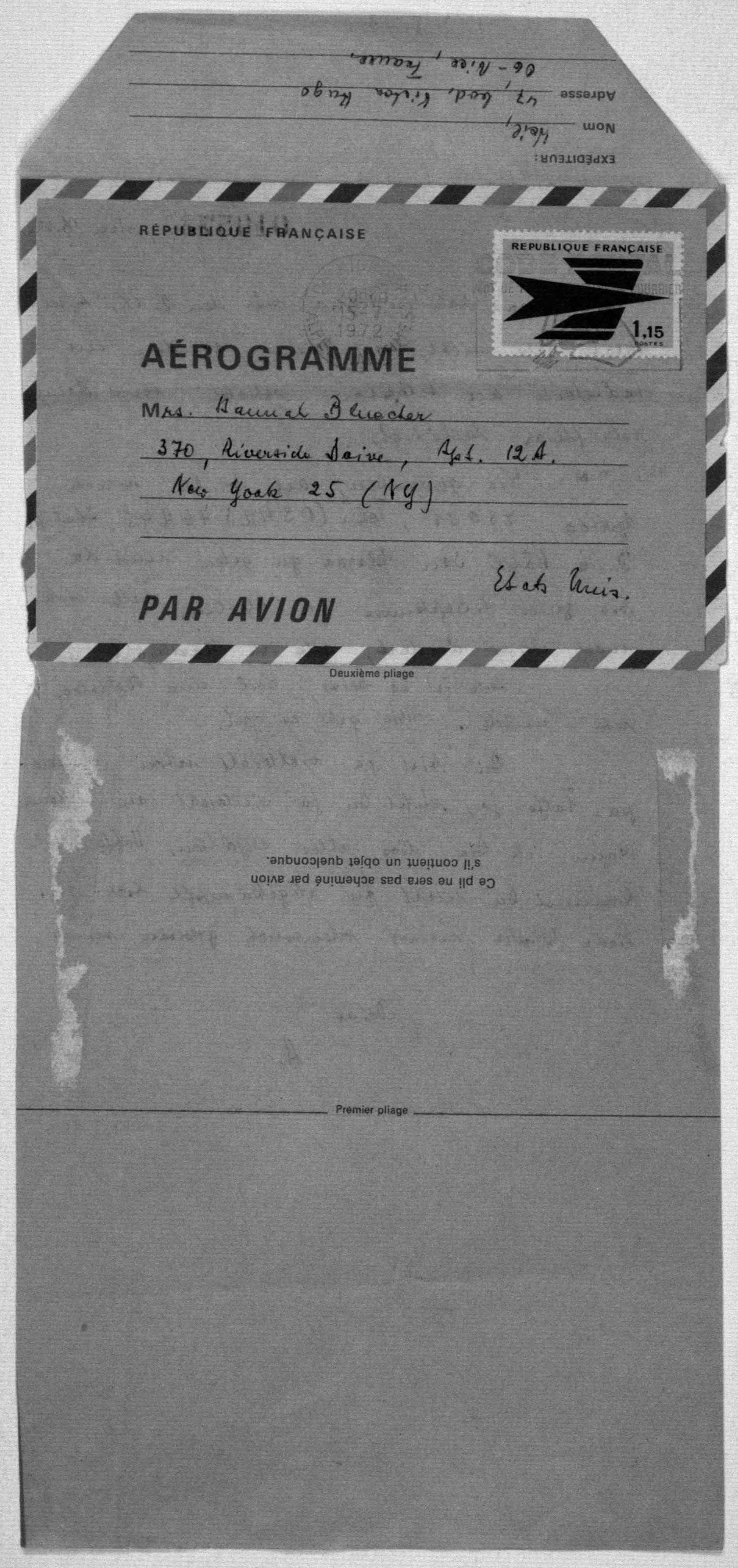 Scanned image of the current content page