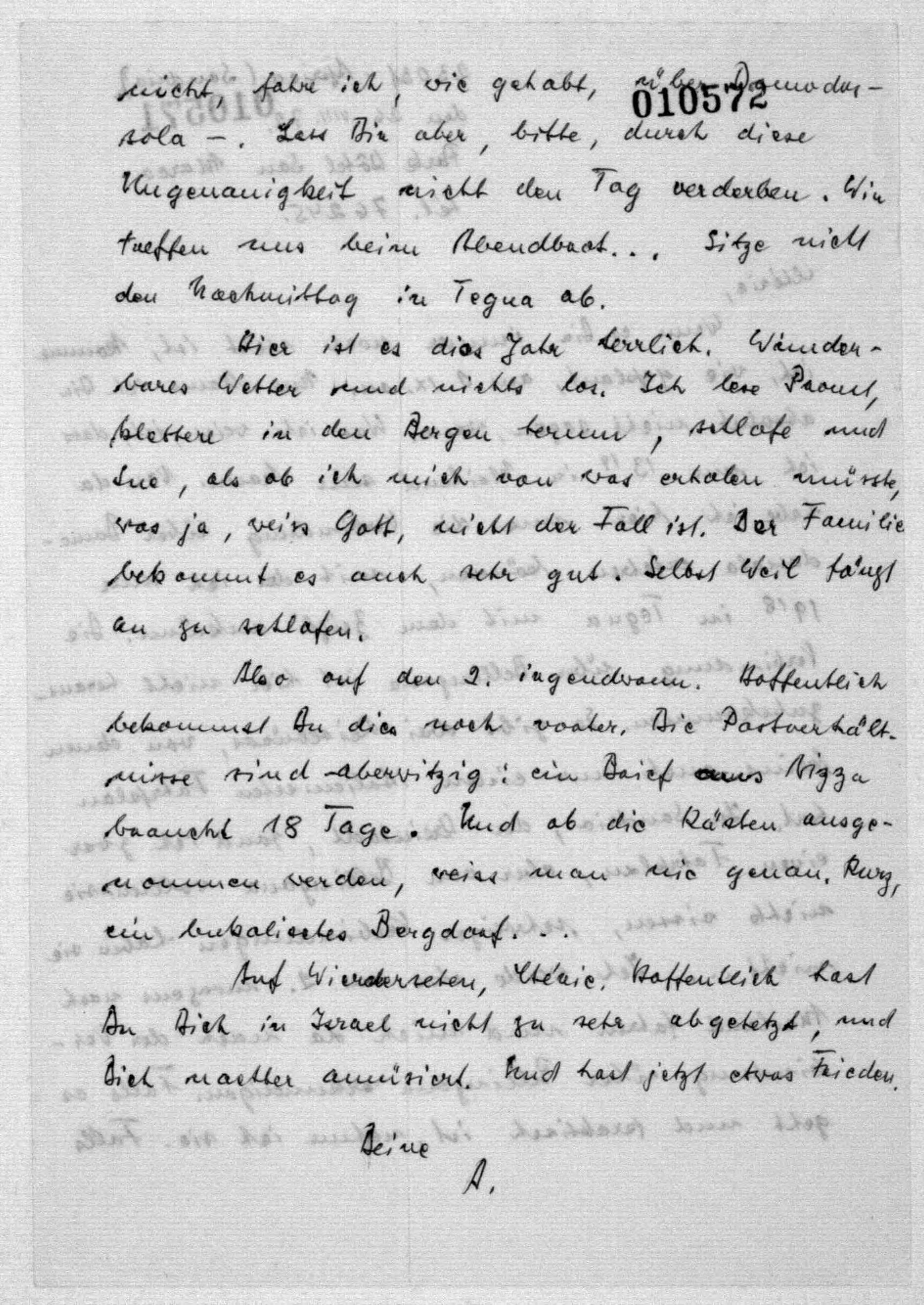 Scanned image of the current content page