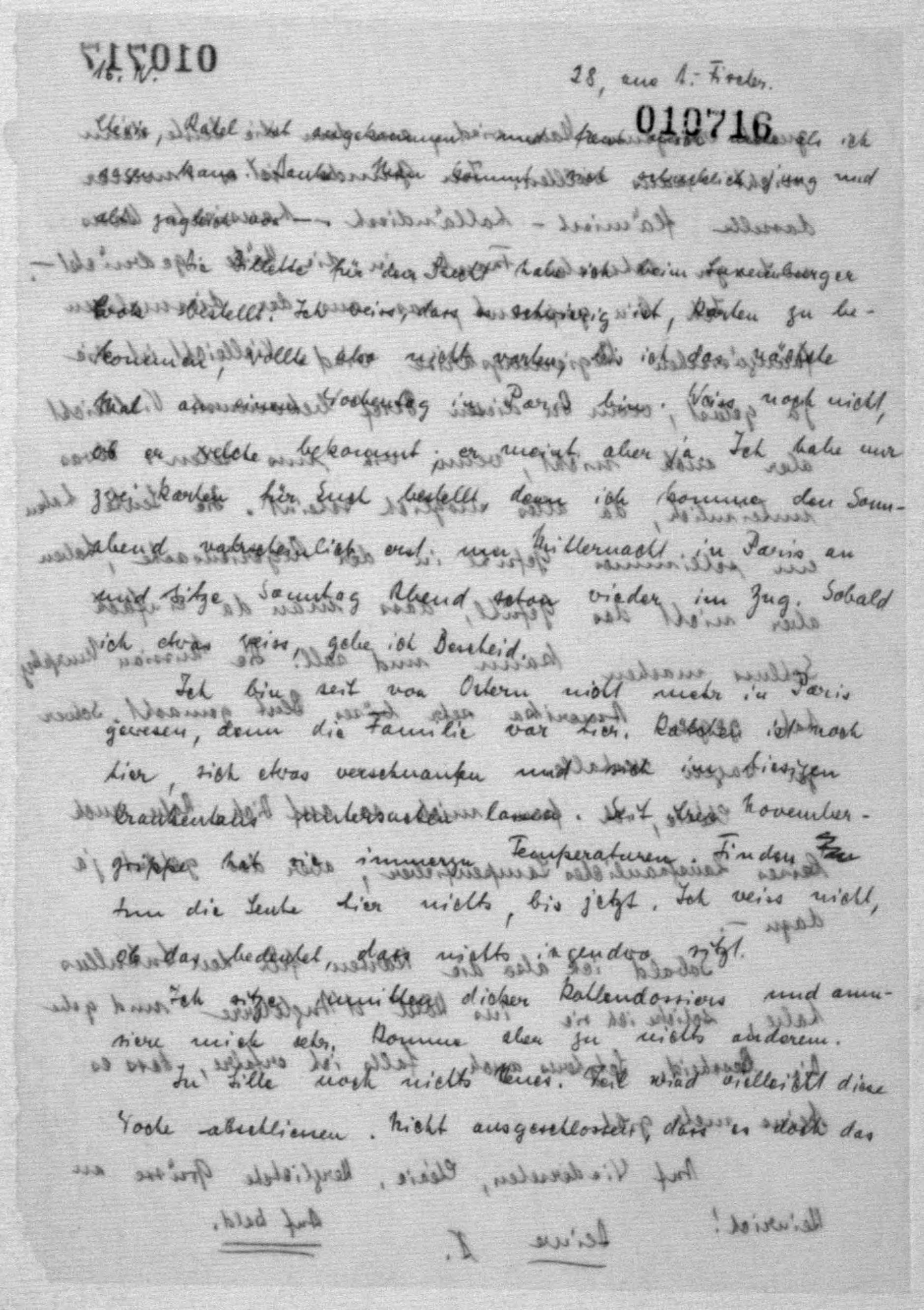 Scanned image of the current content page