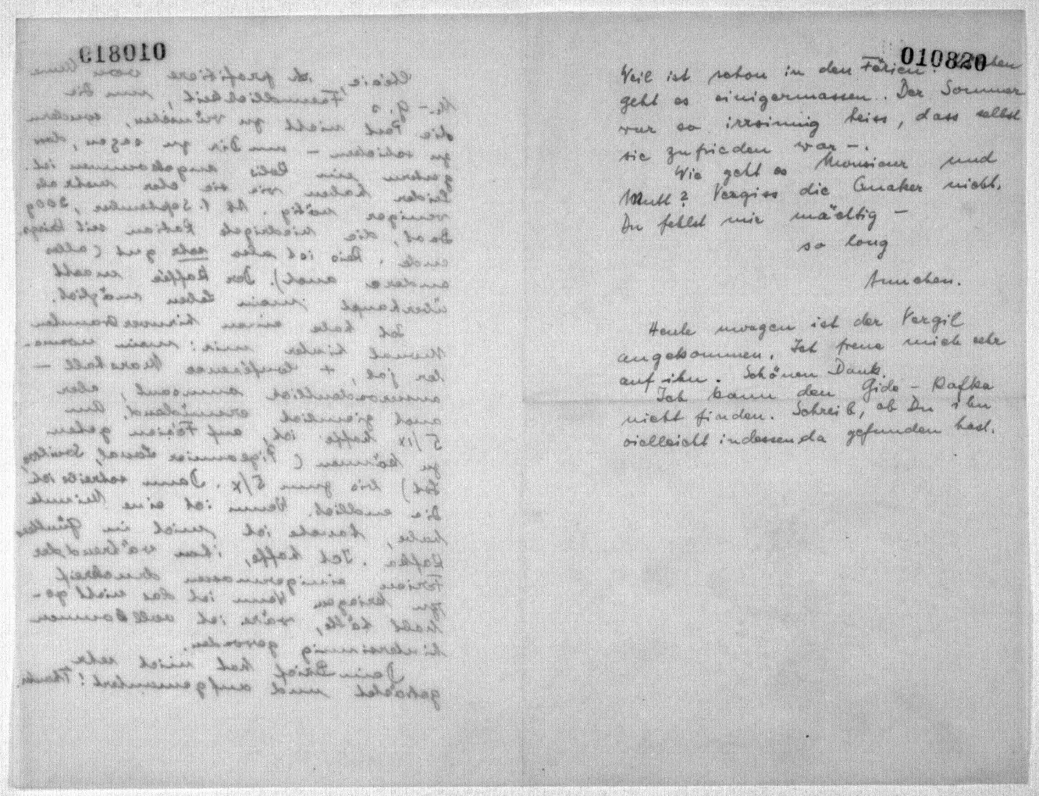 Scanned image of the current content page