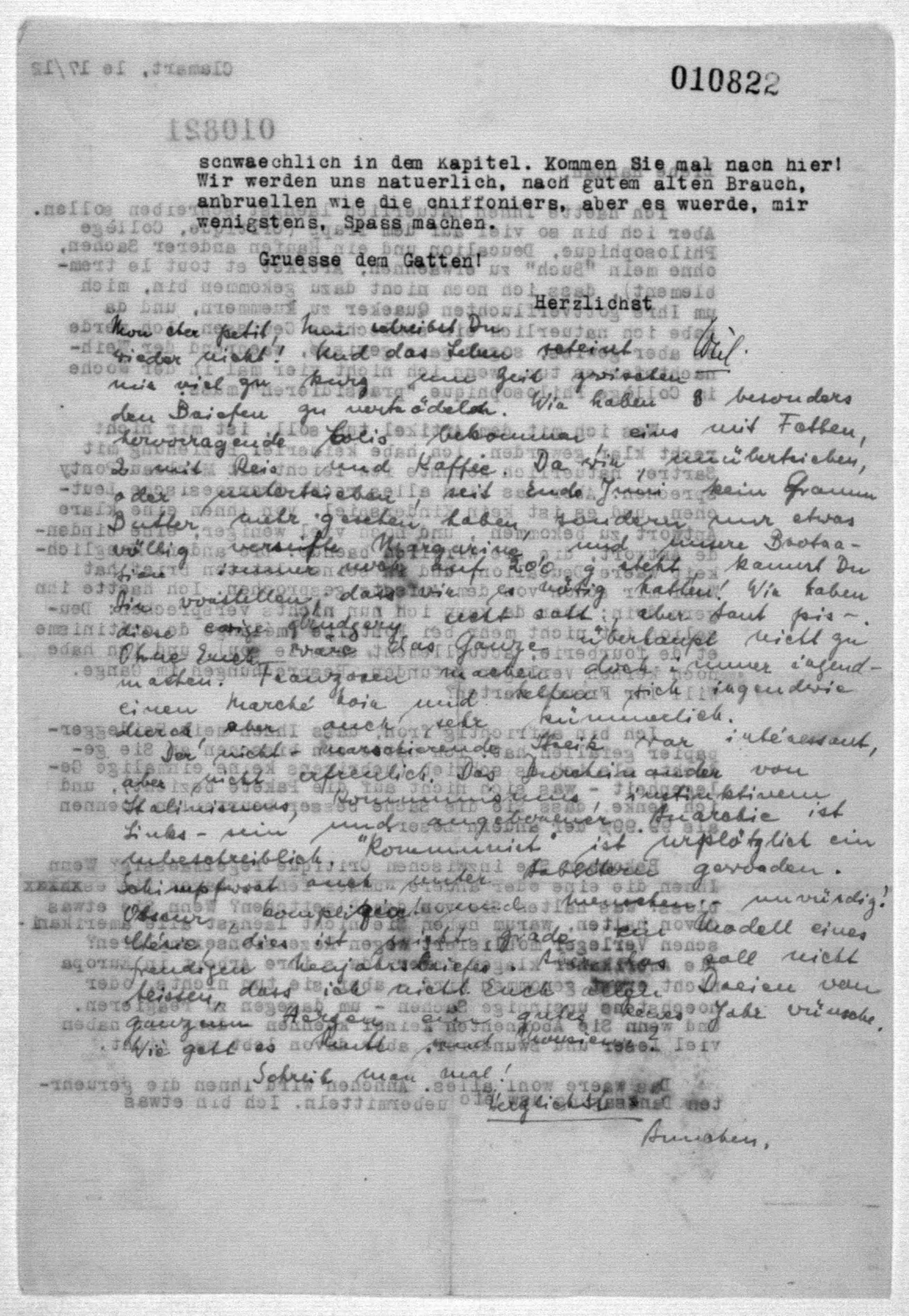 Scanned image of the current content page