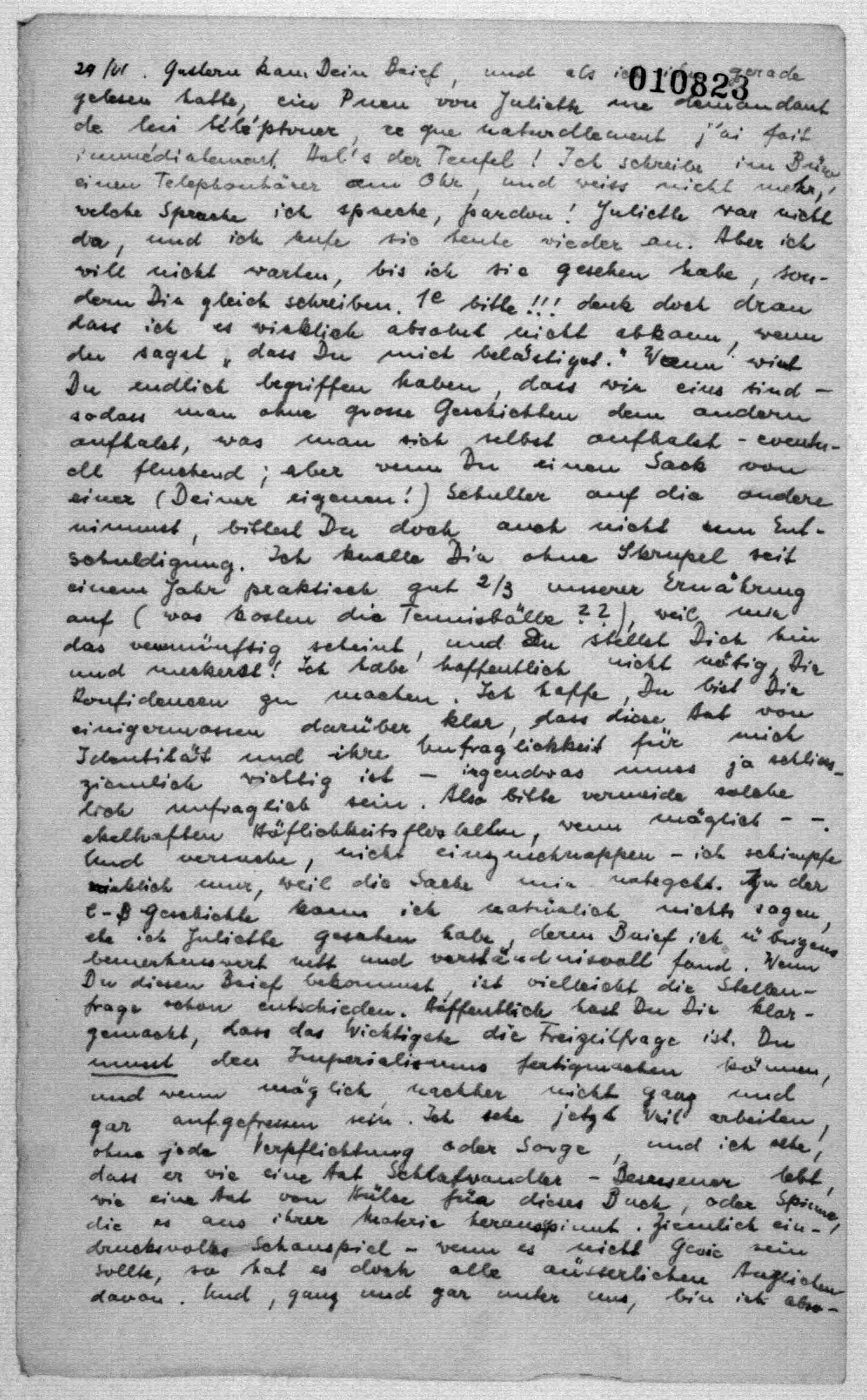 Scanned image of the current content page