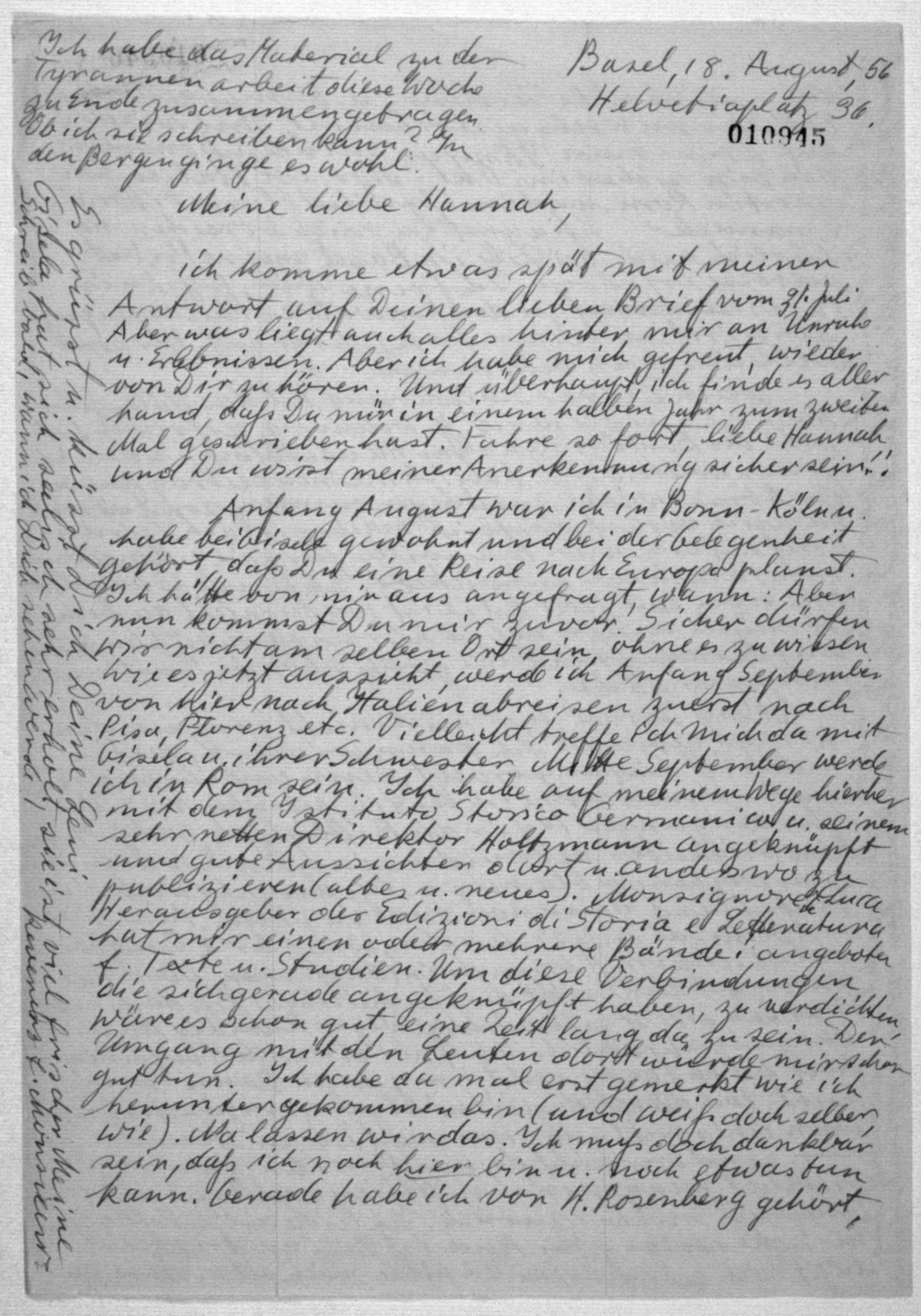 Scanned image of the current content page