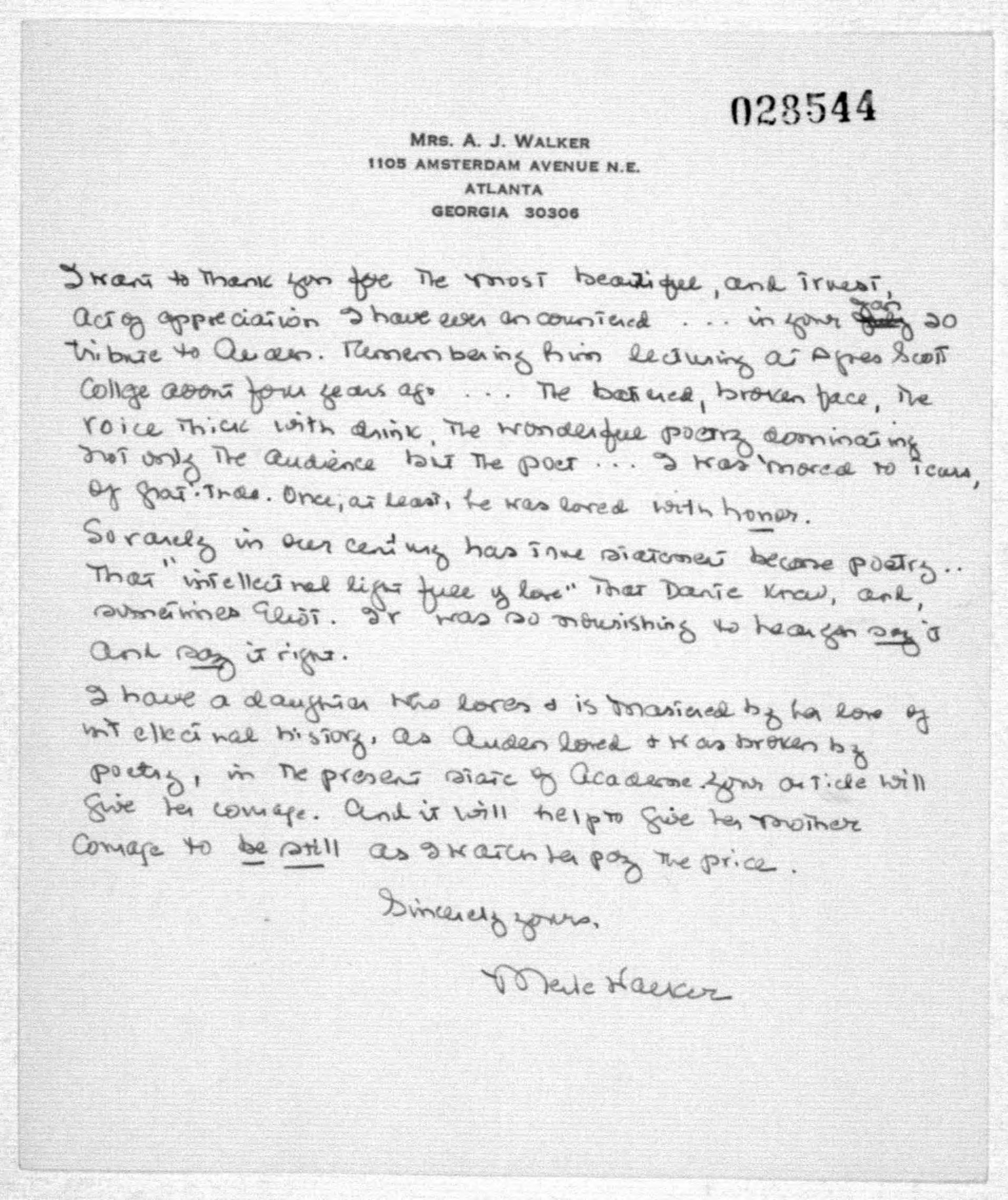 Scanned image of the current content page