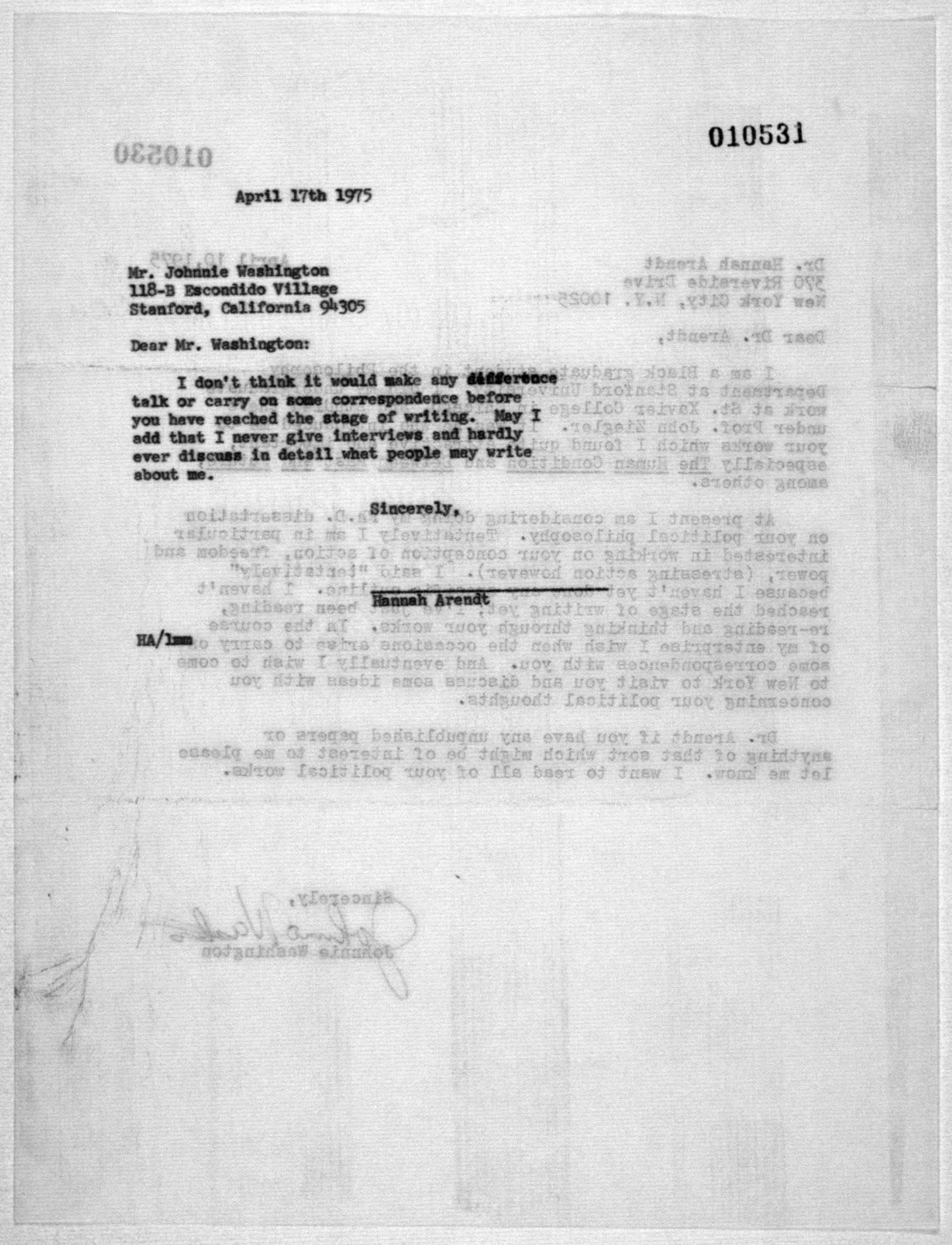 Scanned image of the current content page