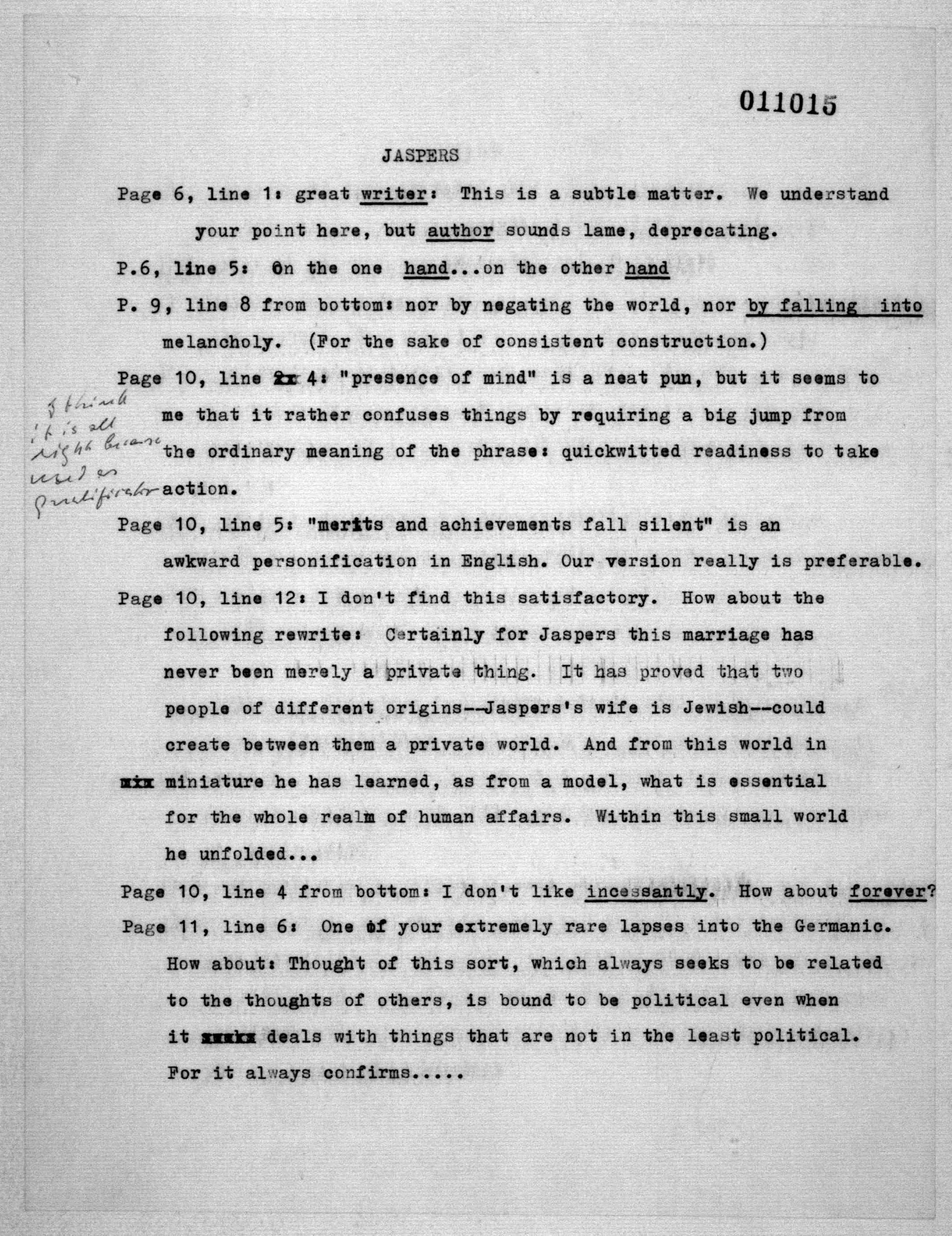 Scanned image of the current content page