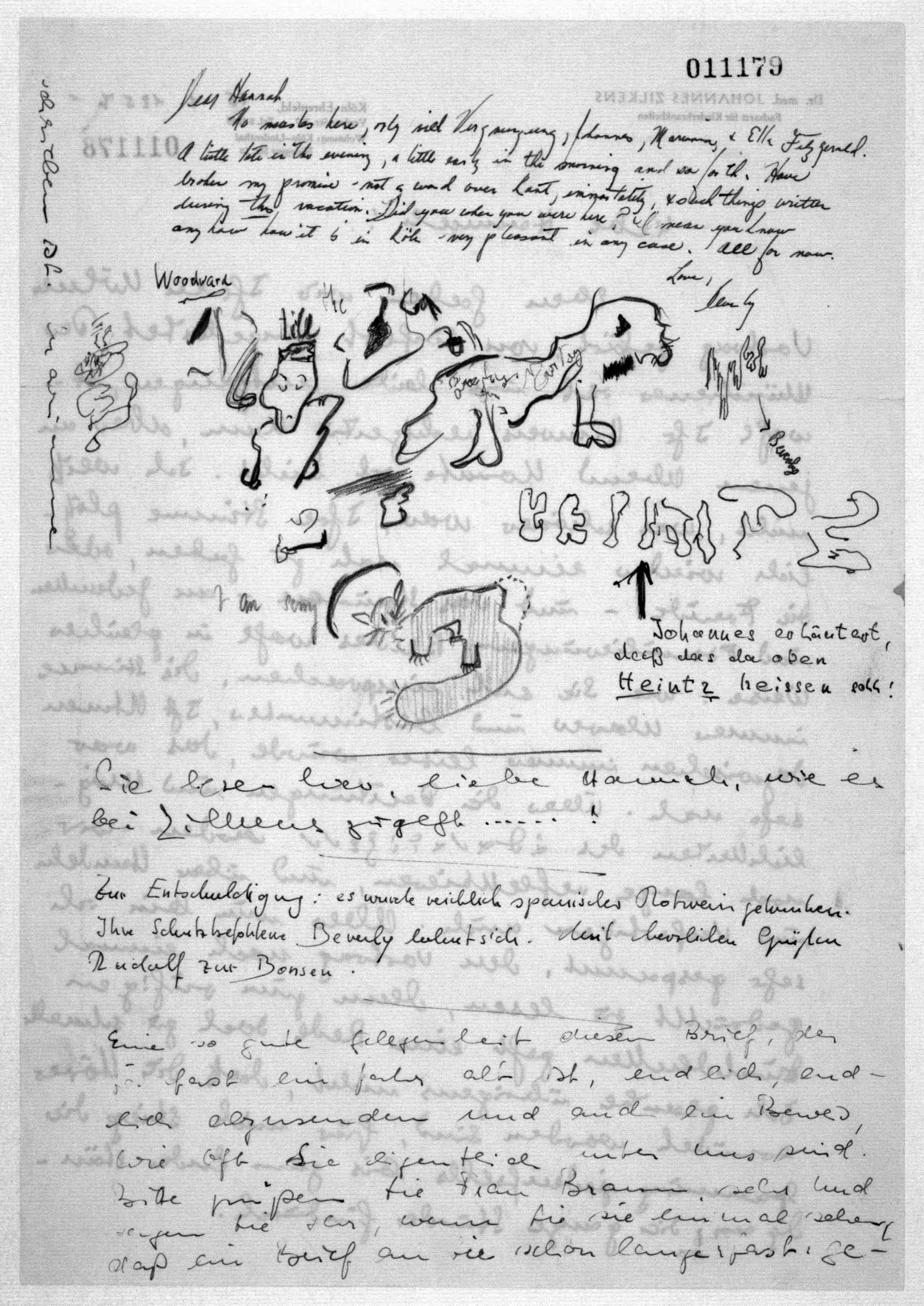 Scanned image of the current content page