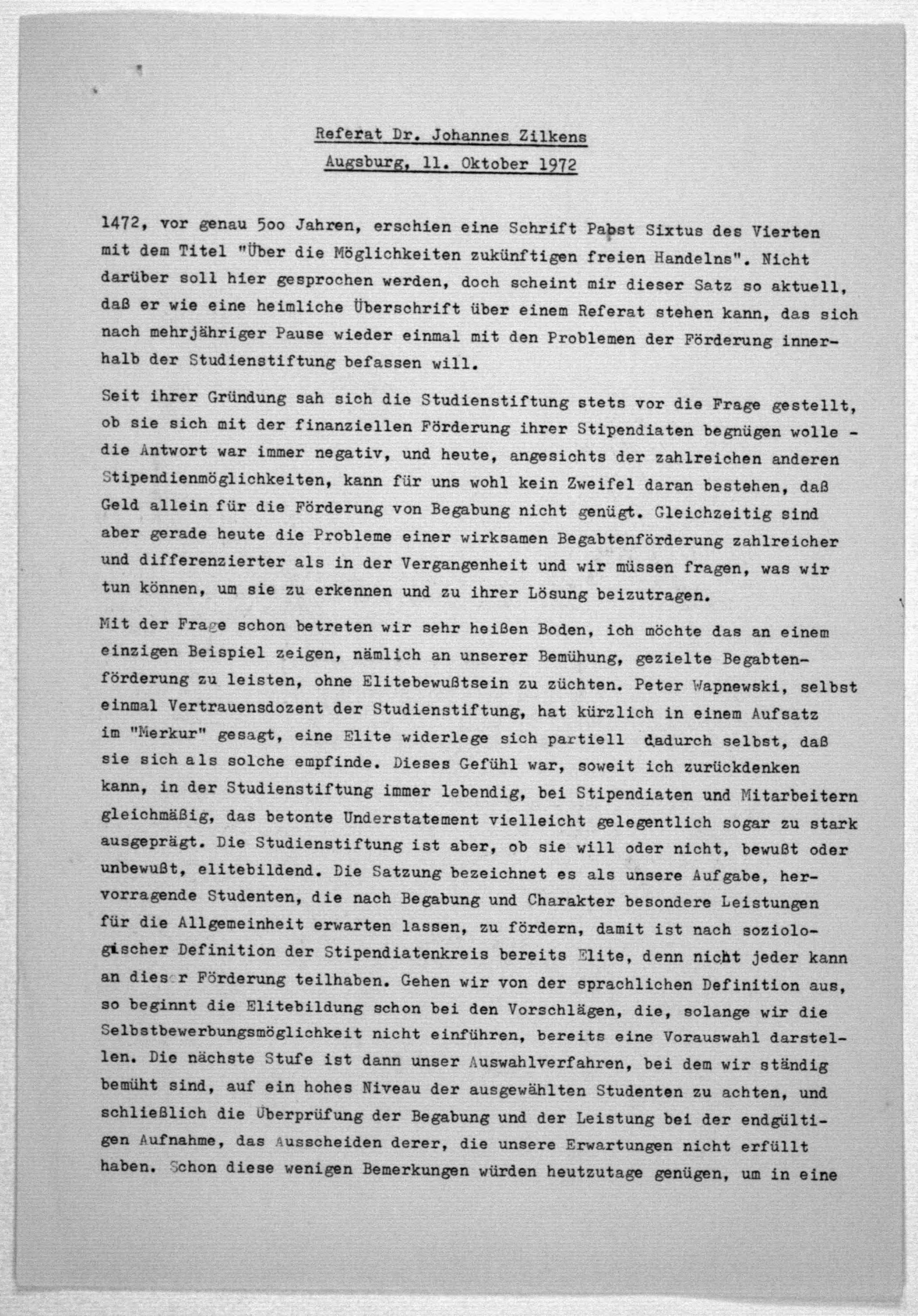 Scanned image of the current content page