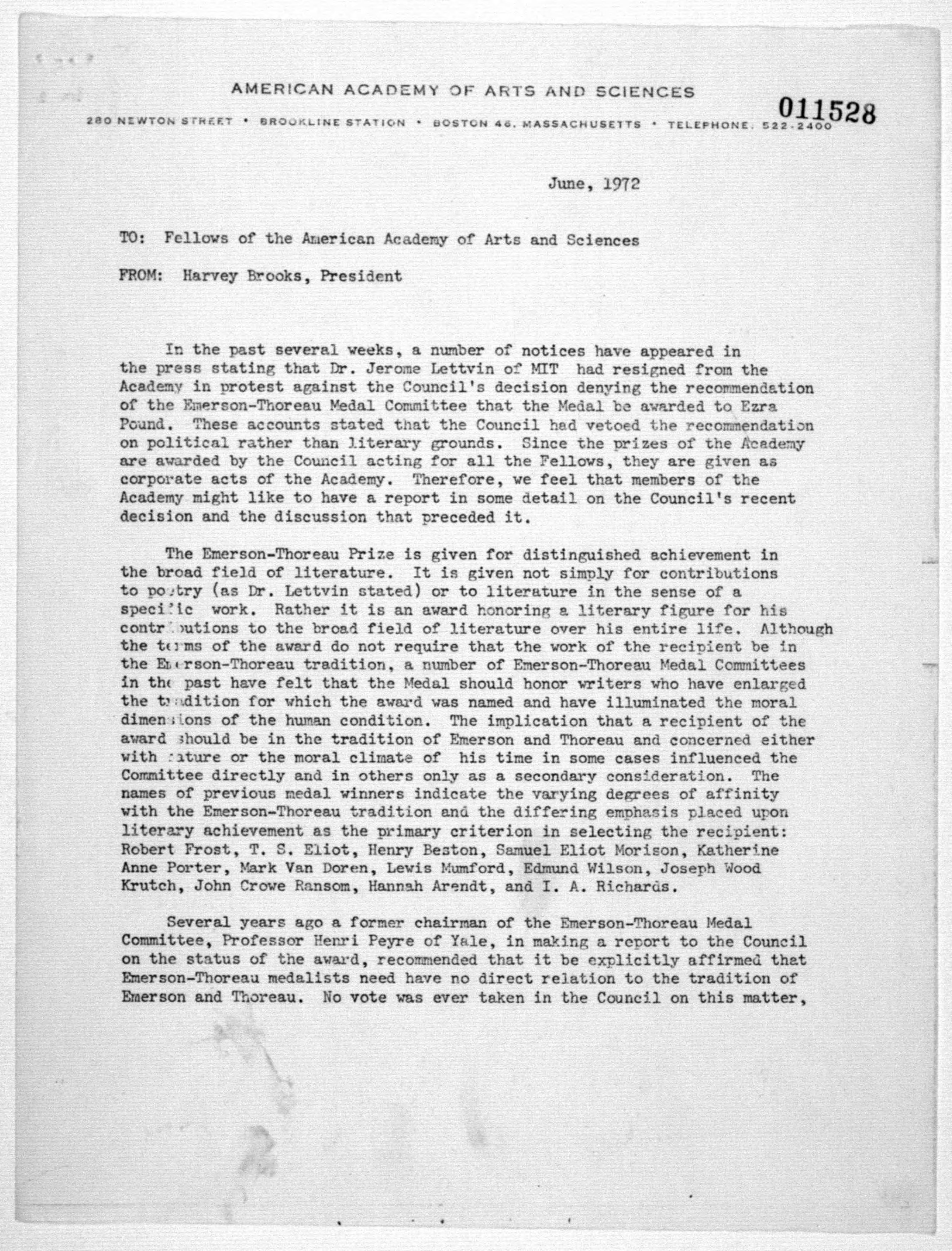 Scanned image of the current content page