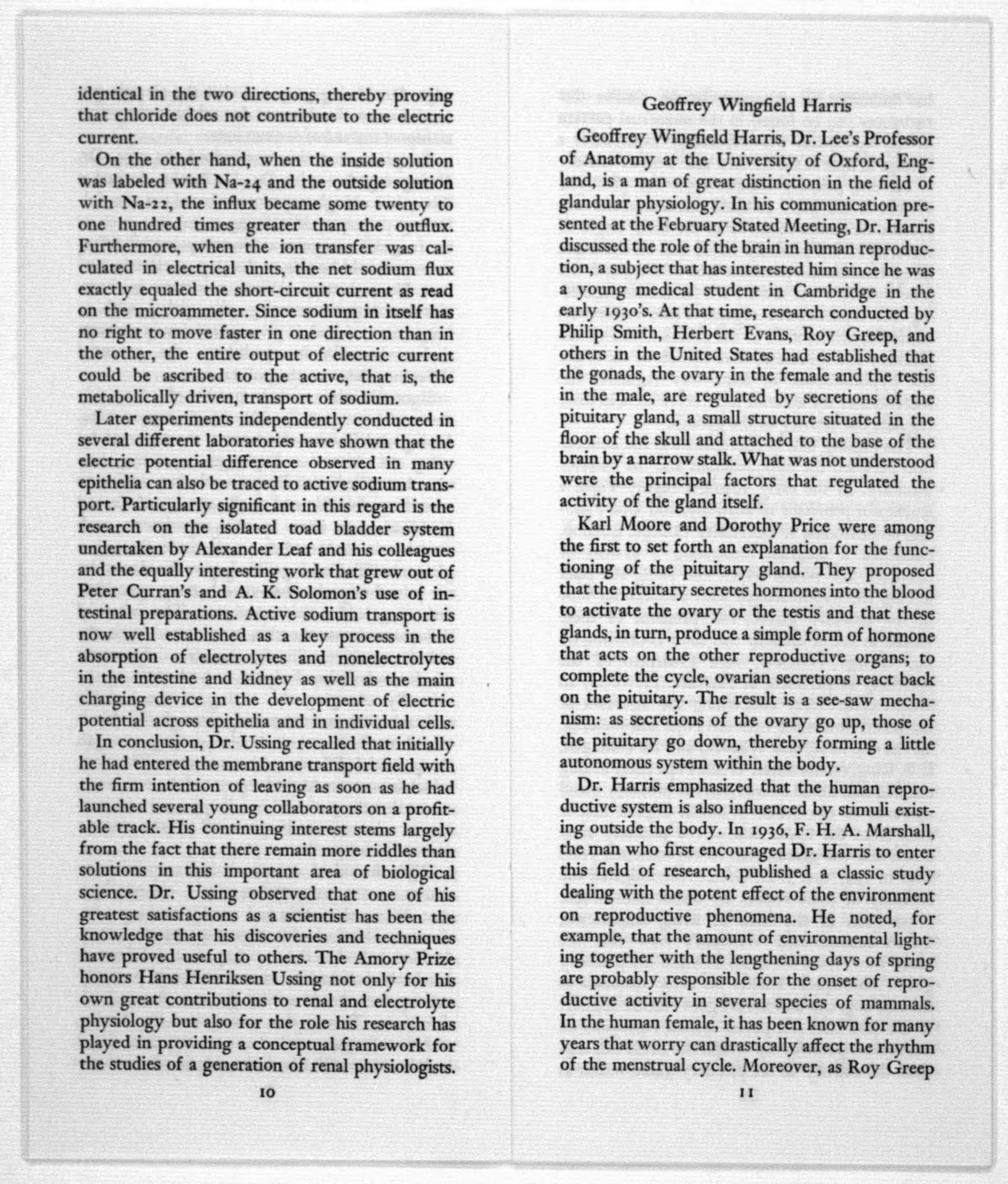 Scanned image of the current content page