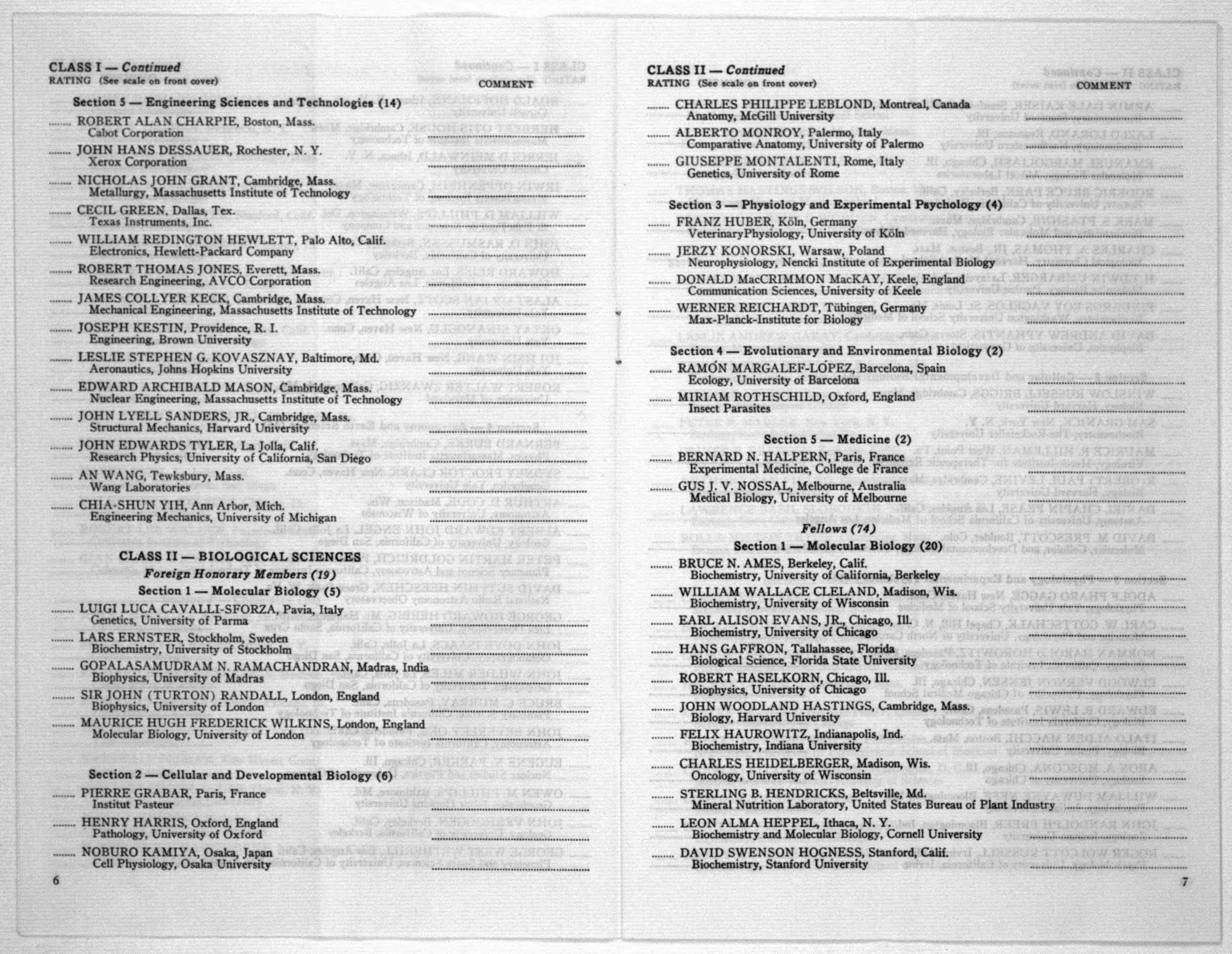 Scanned image of the current content page