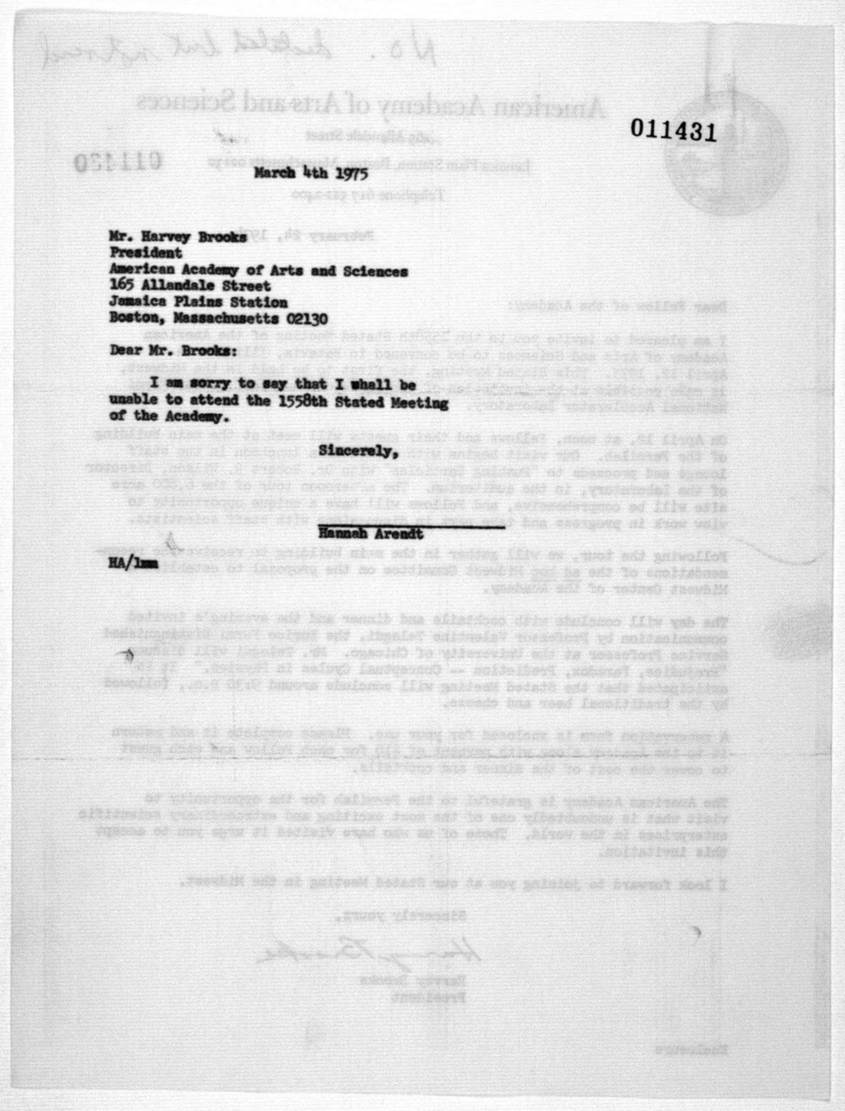 Scanned image of the current content page