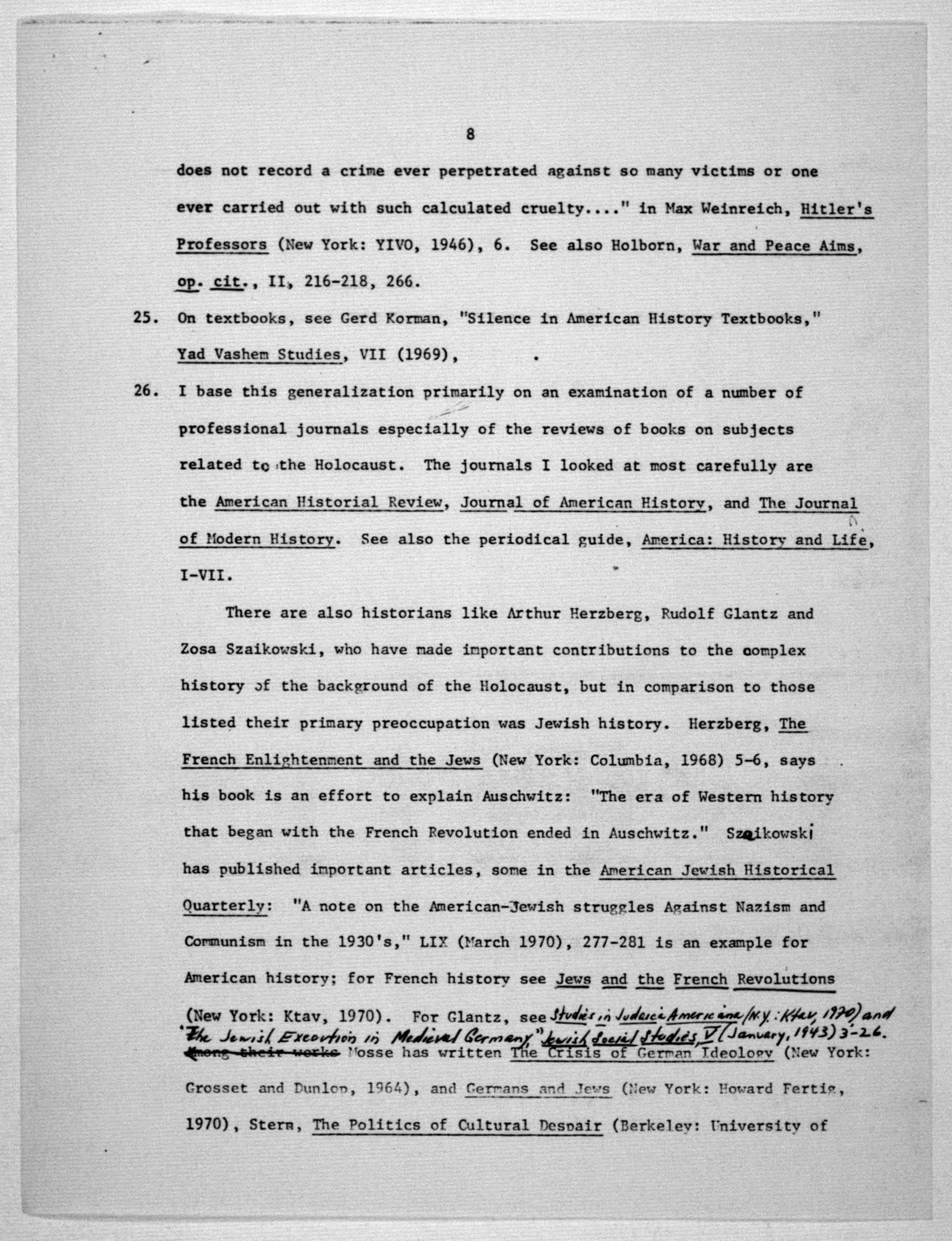 Scanned image of the current content page