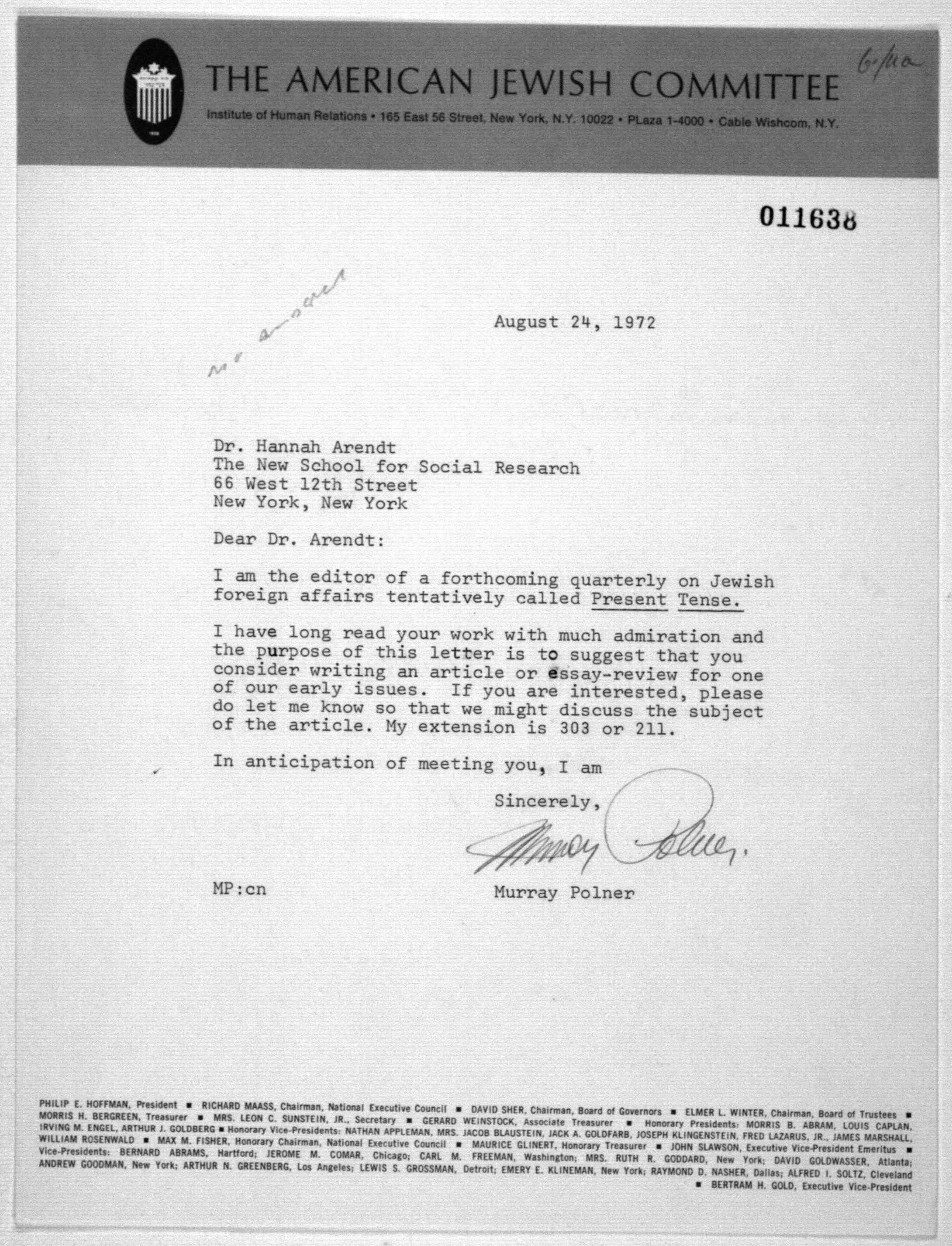 Scanned image of the current content page