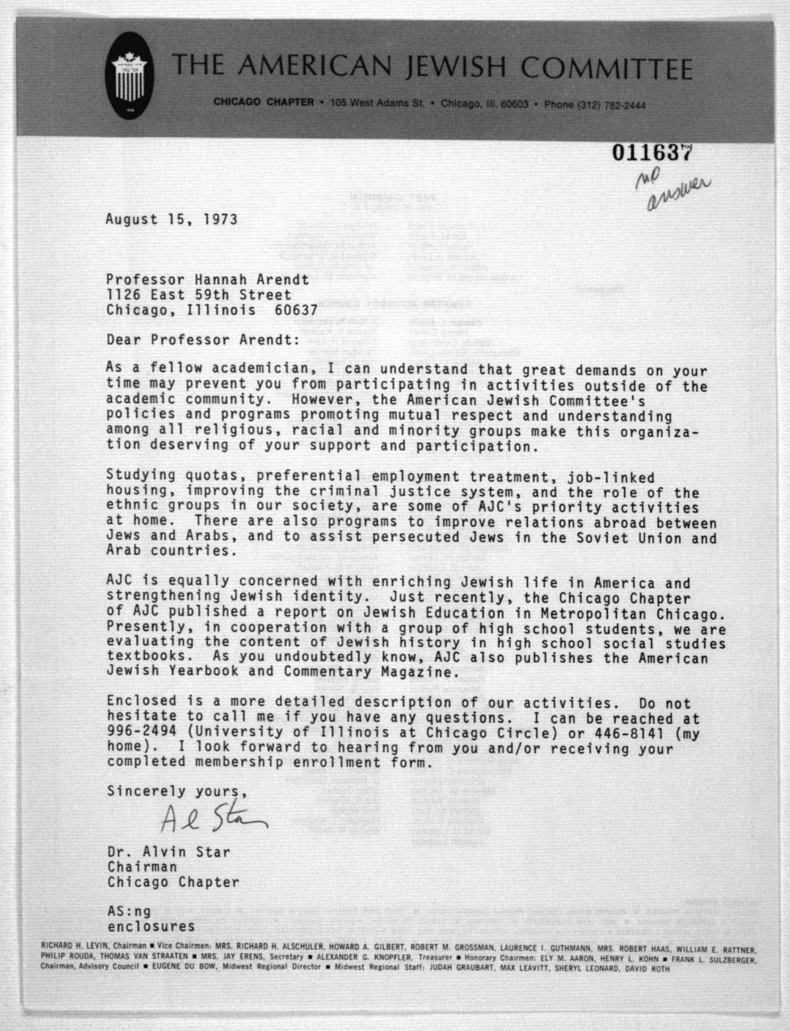 Scanned image of the current content page