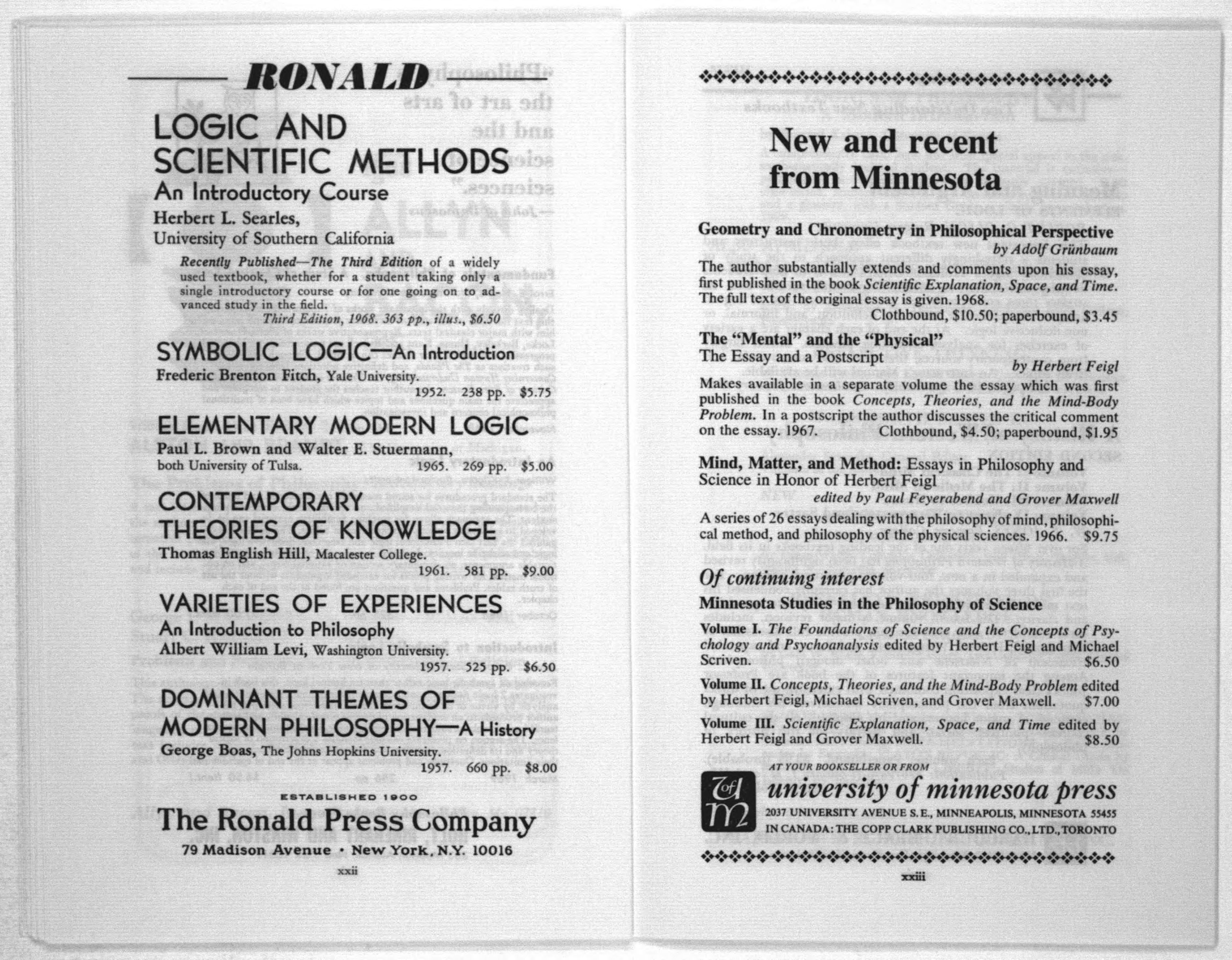 Scanned image of the current content page