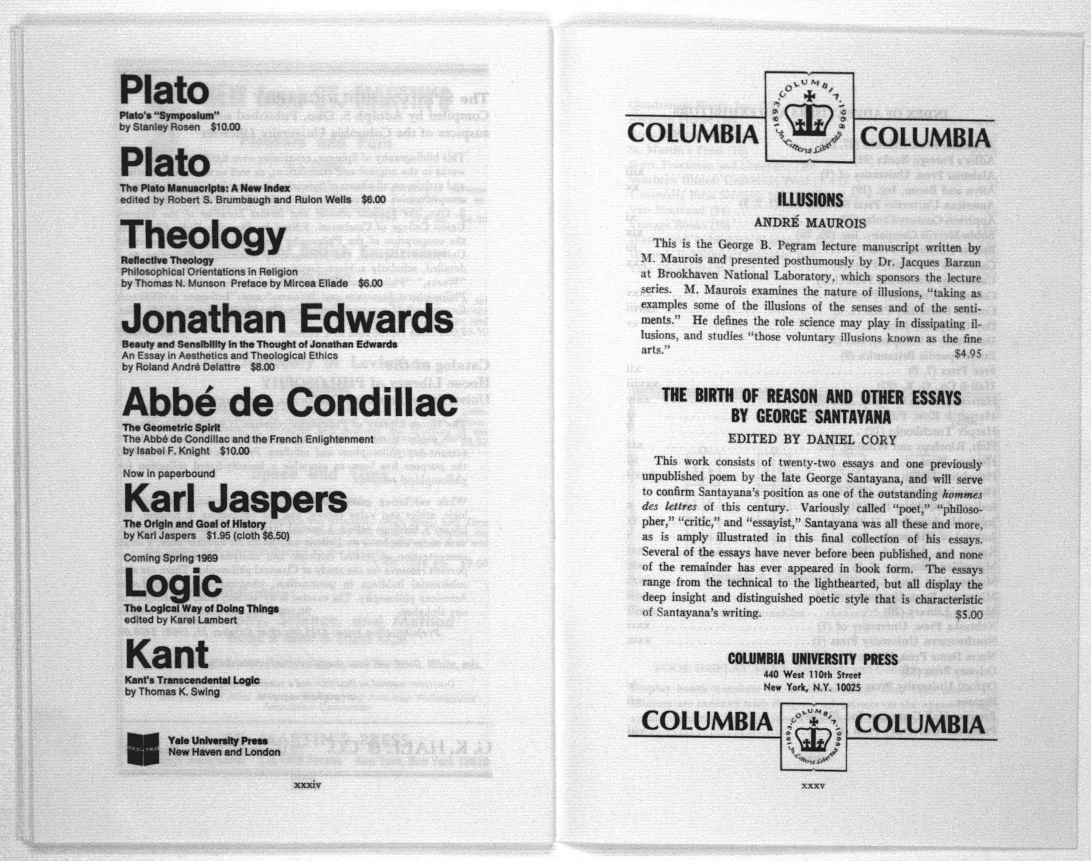 Scanned image of the current content page