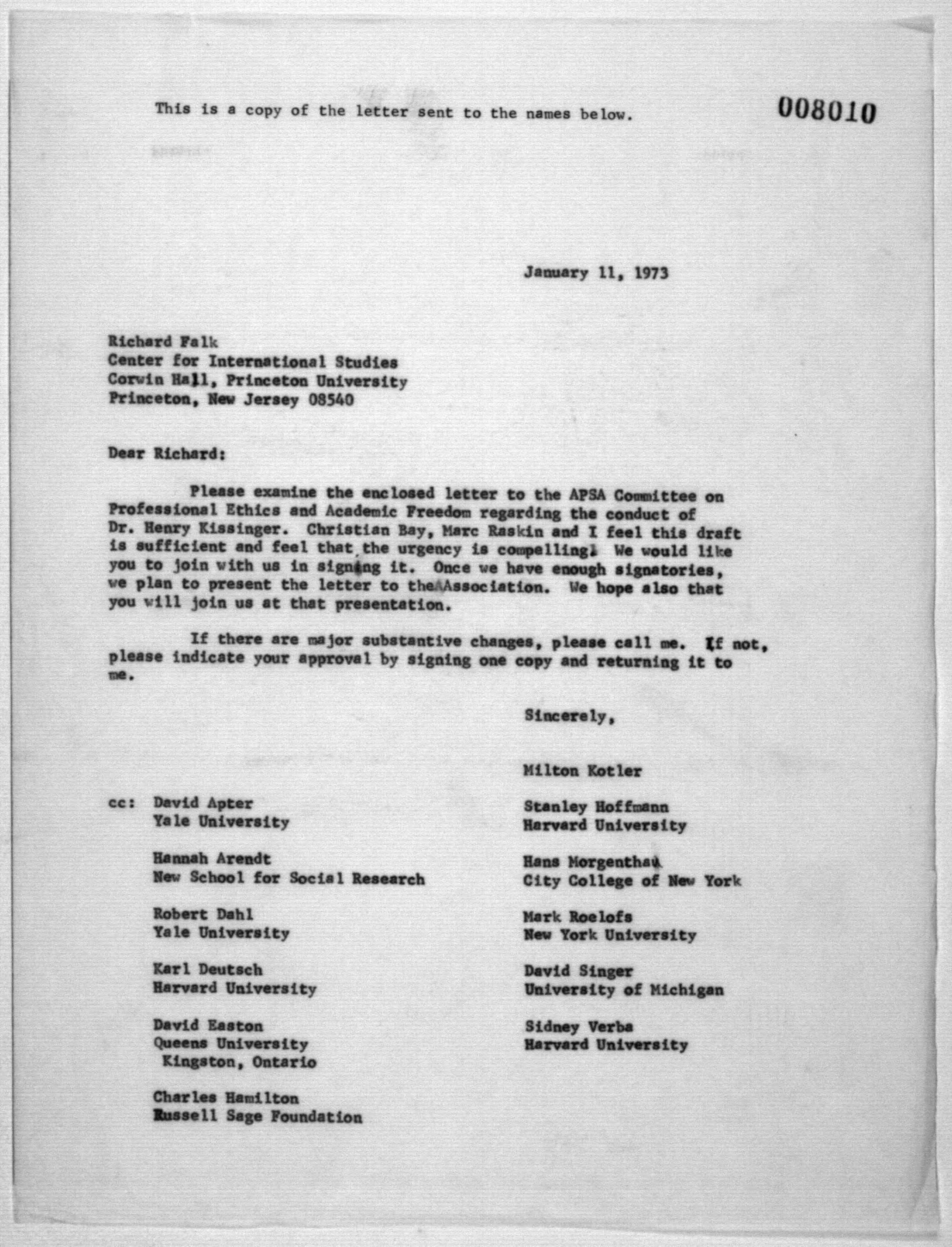 Scanned image of the current content page