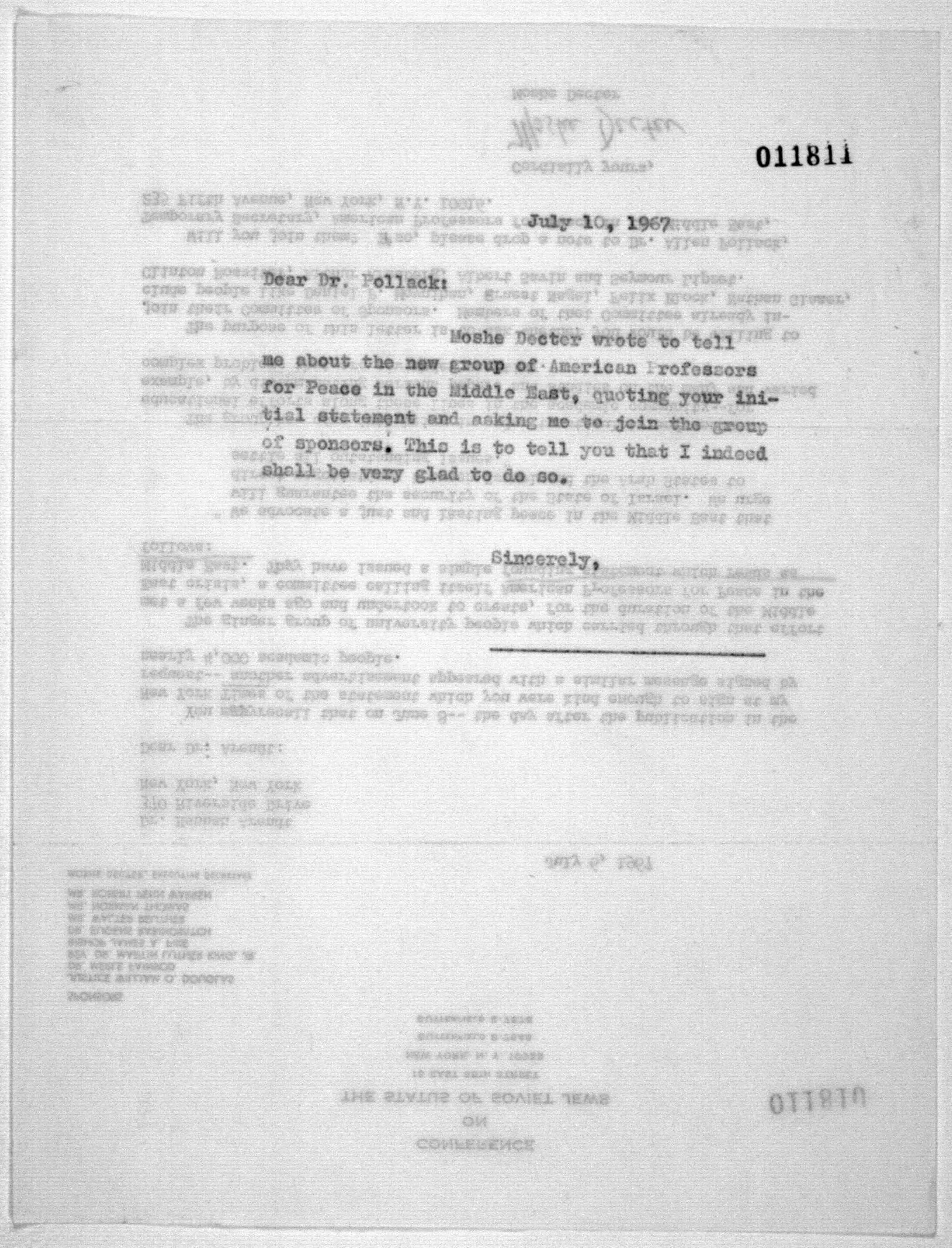 Scanned image of the current content page