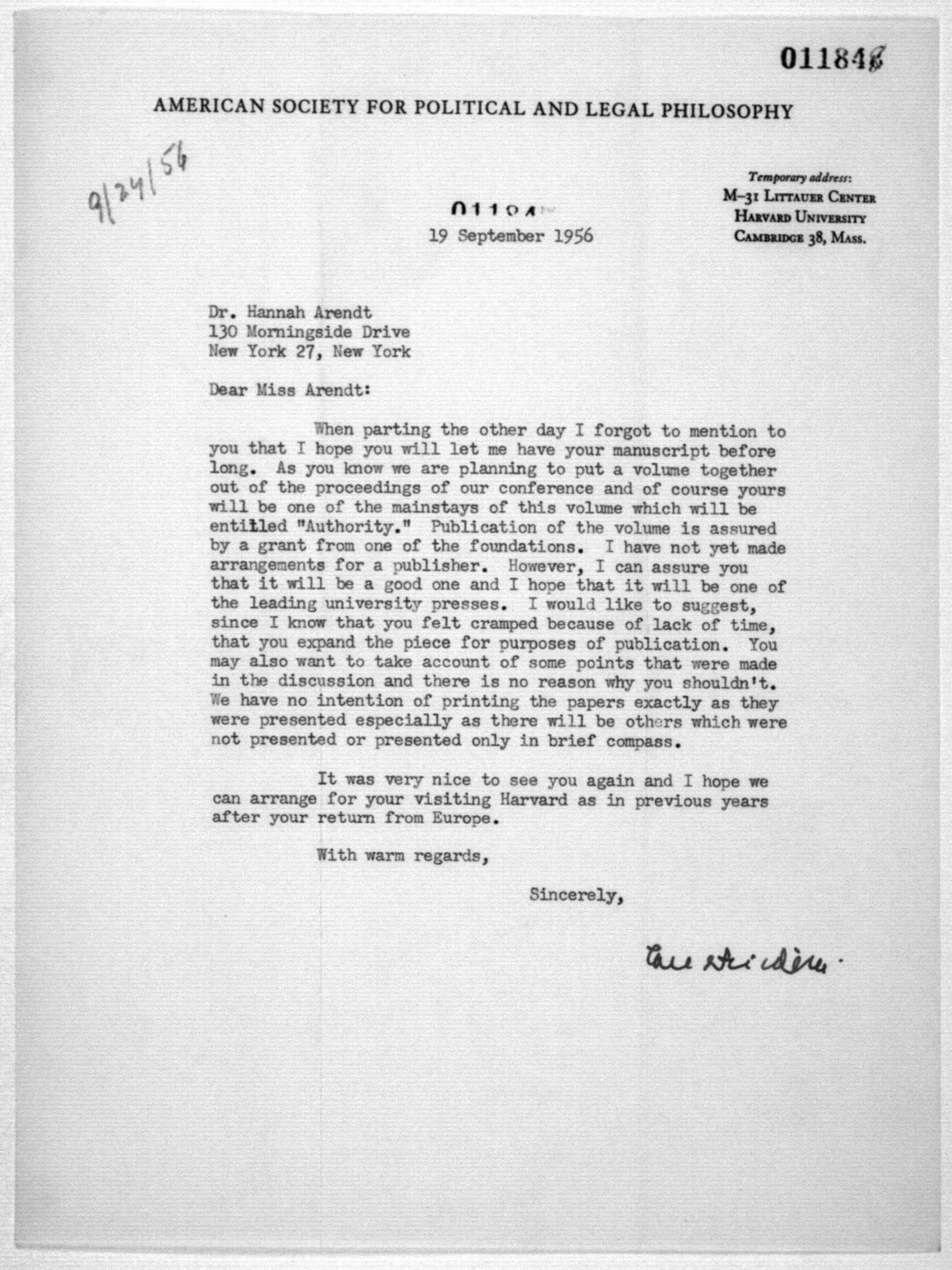 Scanned image of the current content page