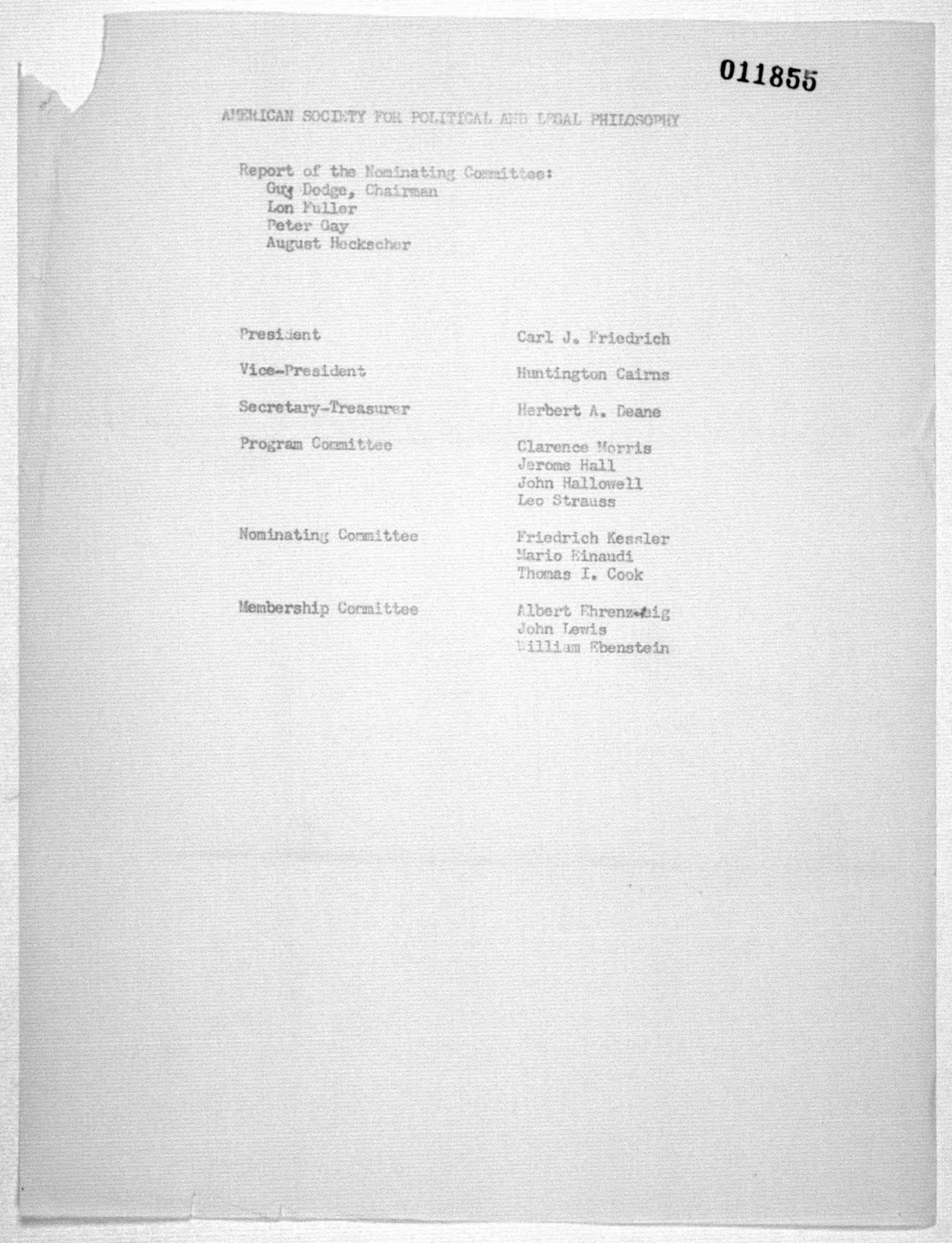 Scanned image of the current content page