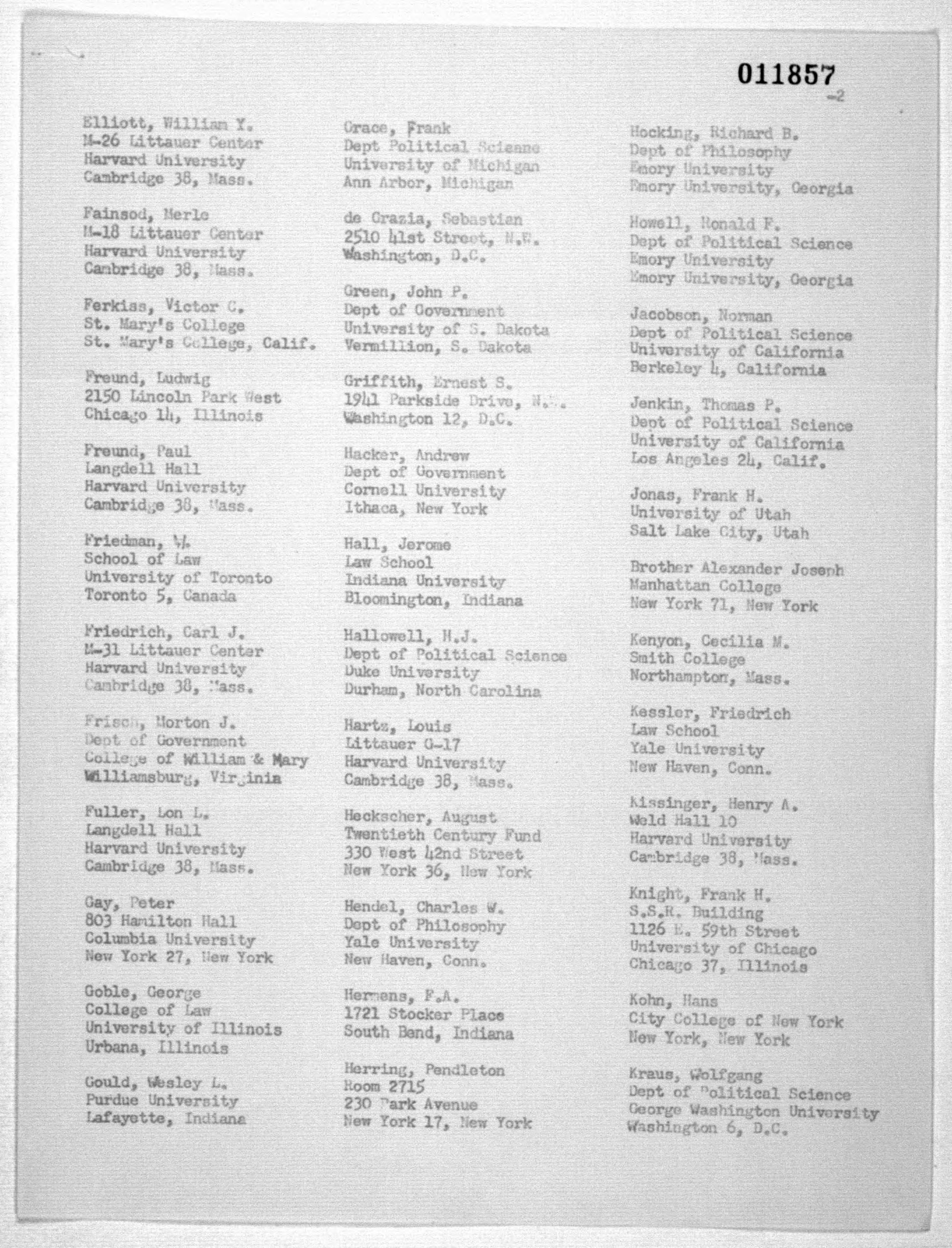 Scanned image of the current content page