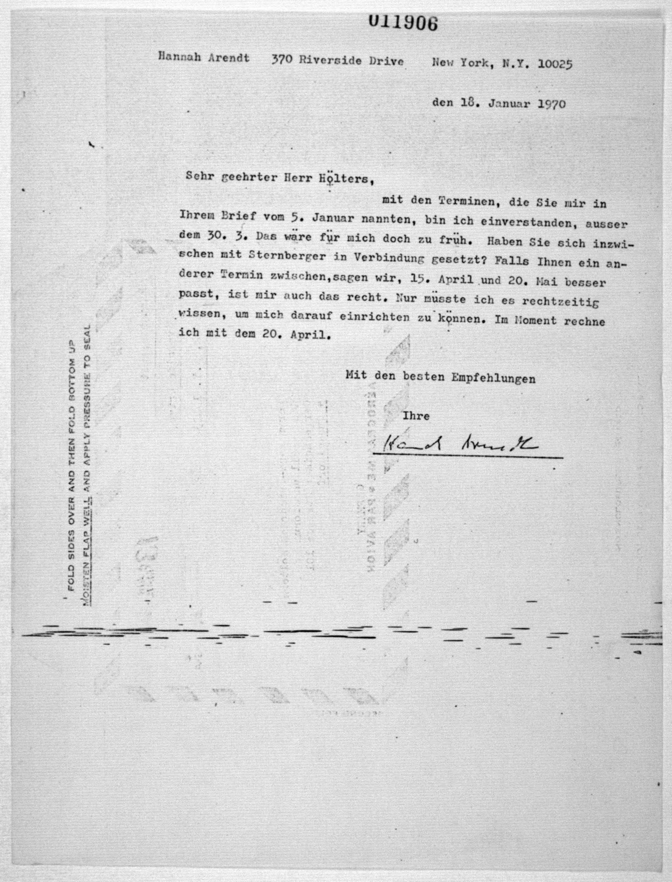 Scanned image of the current content page