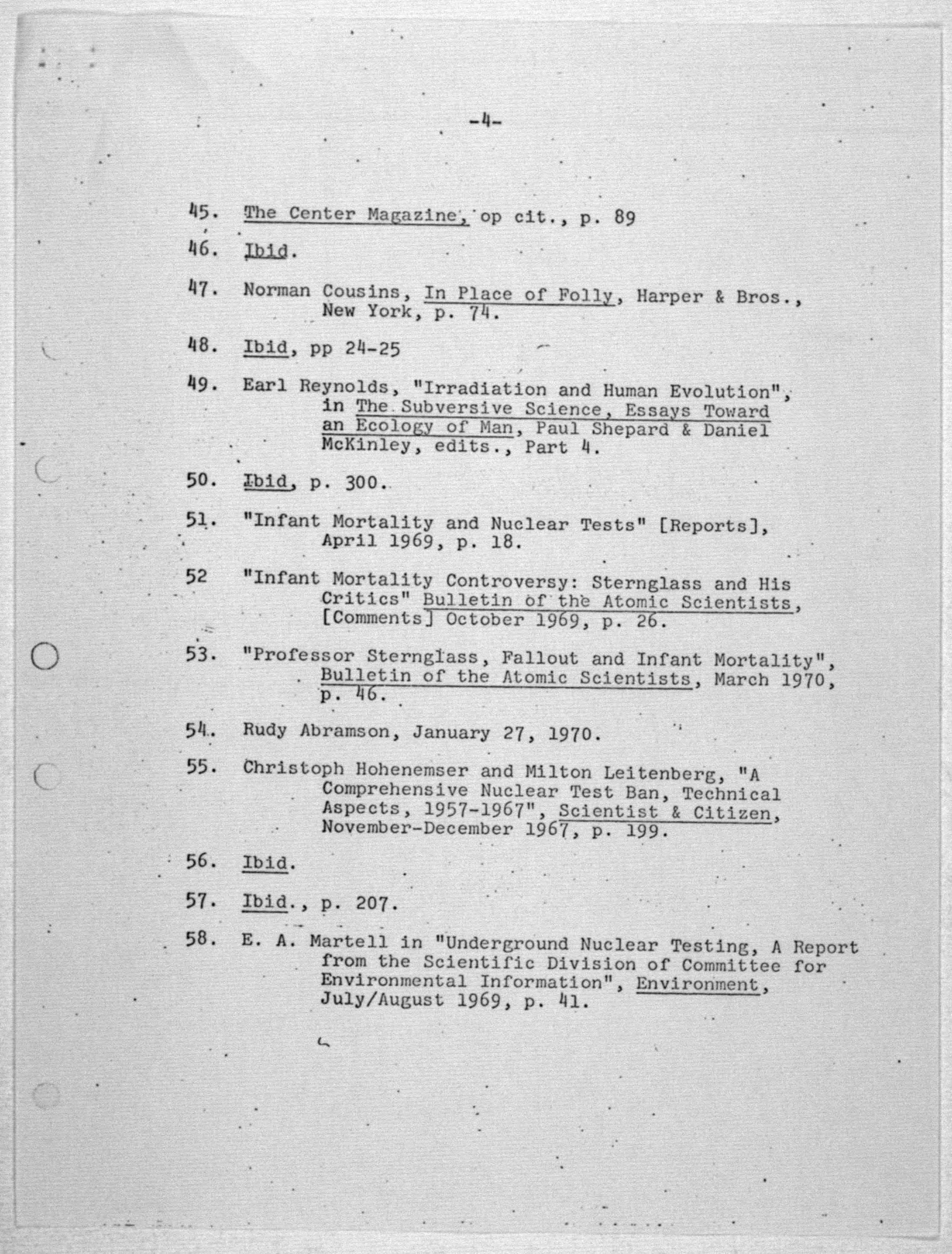 Scanned image of the current content page
