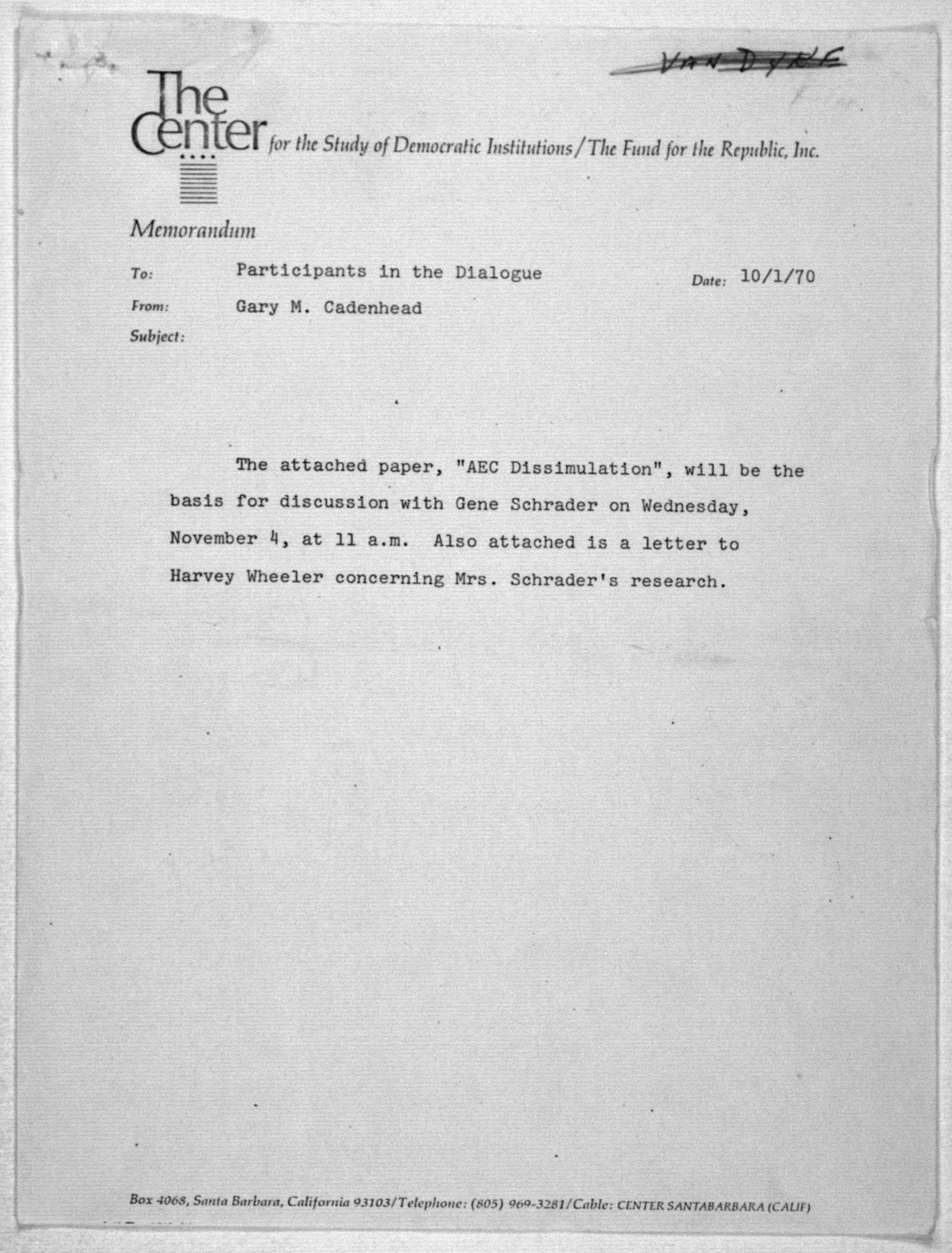 Scanned image of the current content page