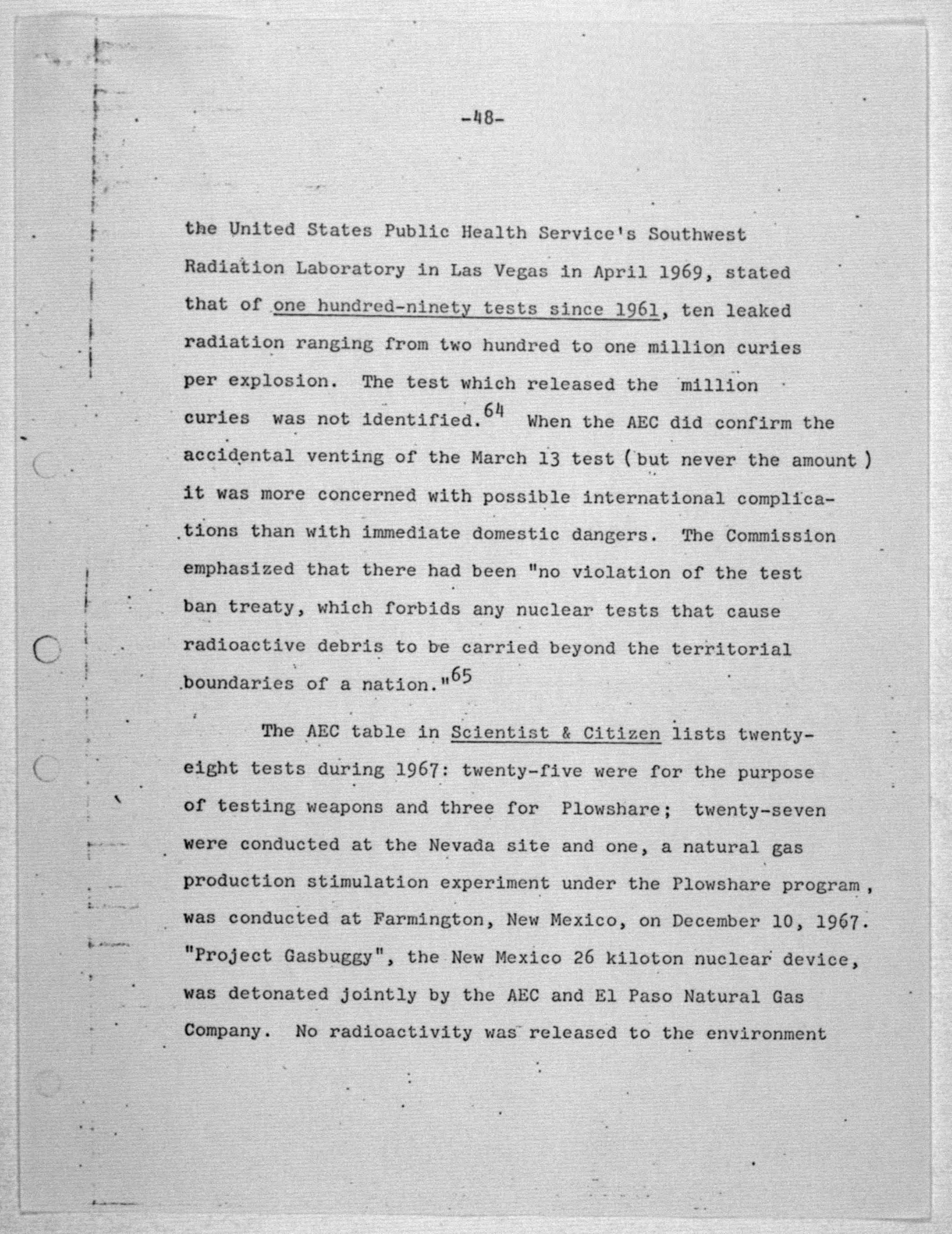 Scanned image of the current content page